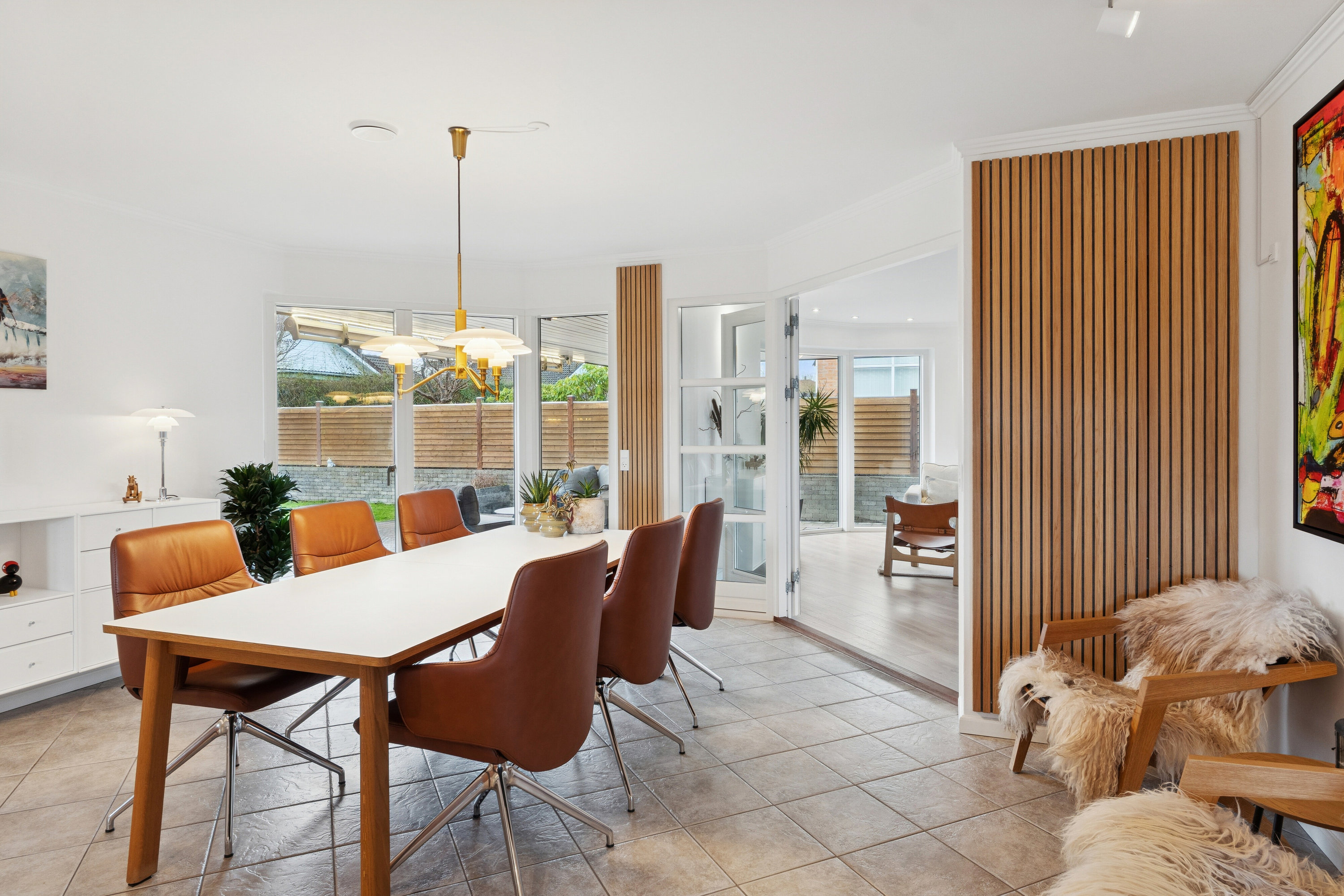 Fremhævet spisestue billede i fuldskærmstilstand. Billede af Dalsvinget 5, Dalby, 4690 Haslev