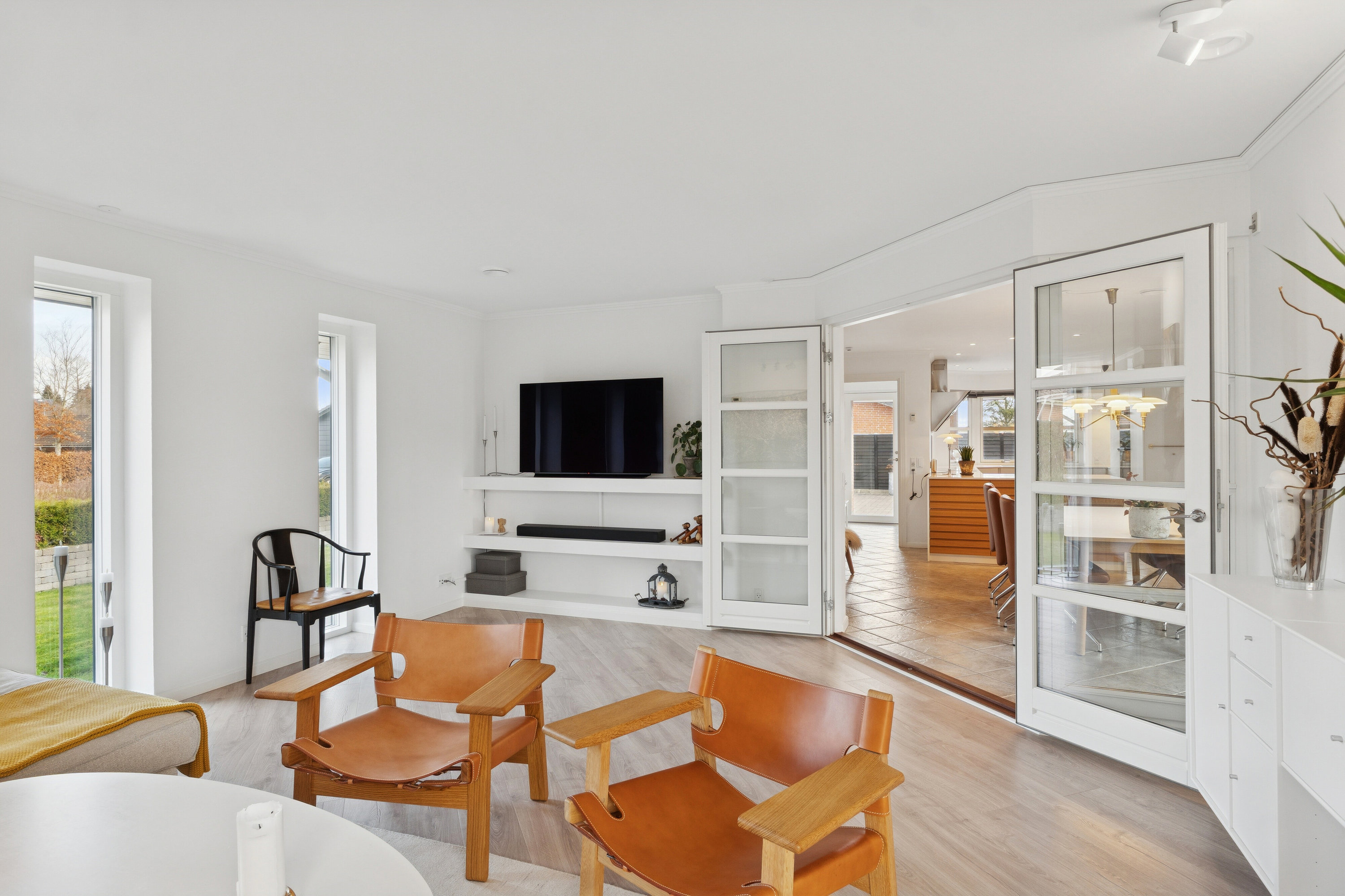 Fremhævet stue billede i fuldskærmstilstand. Billede af Dalsvinget 5, Dalby, 4690 Haslev