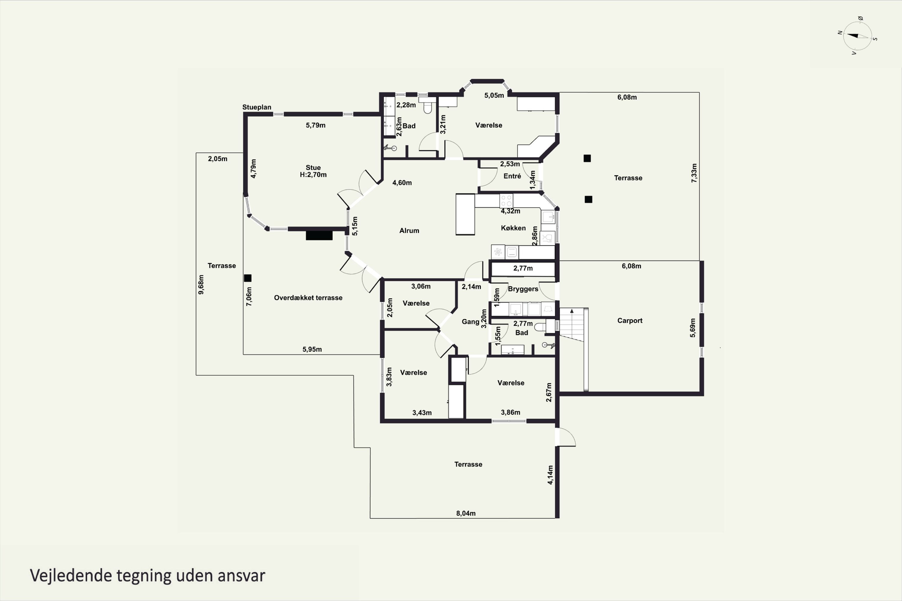 Plantegninger billede af Dalsvinget 5, Dalby, 4690 Haslev