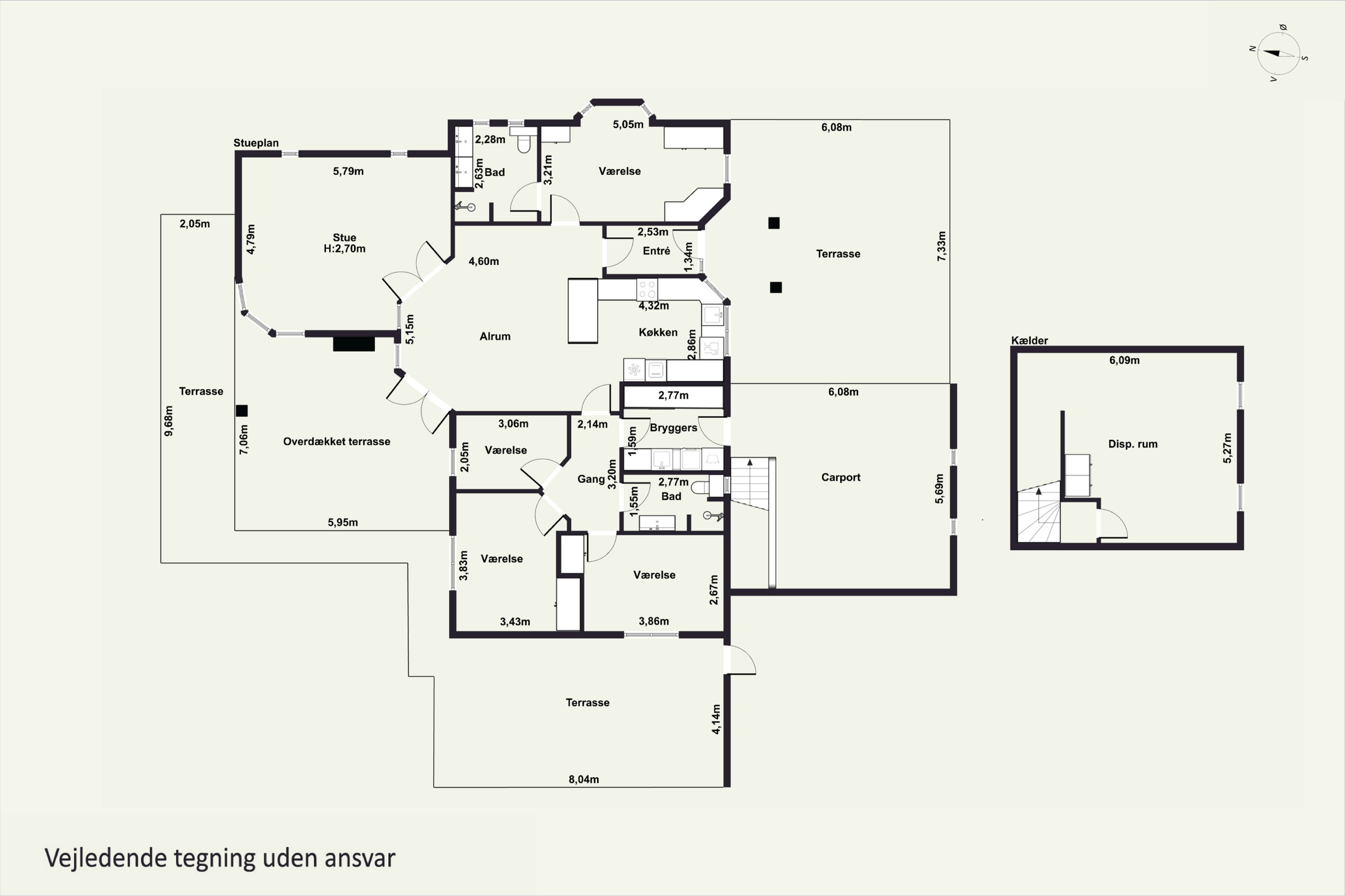 Plantegninger billede af Dalsvinget 5, Dalby, 4690 Haslev