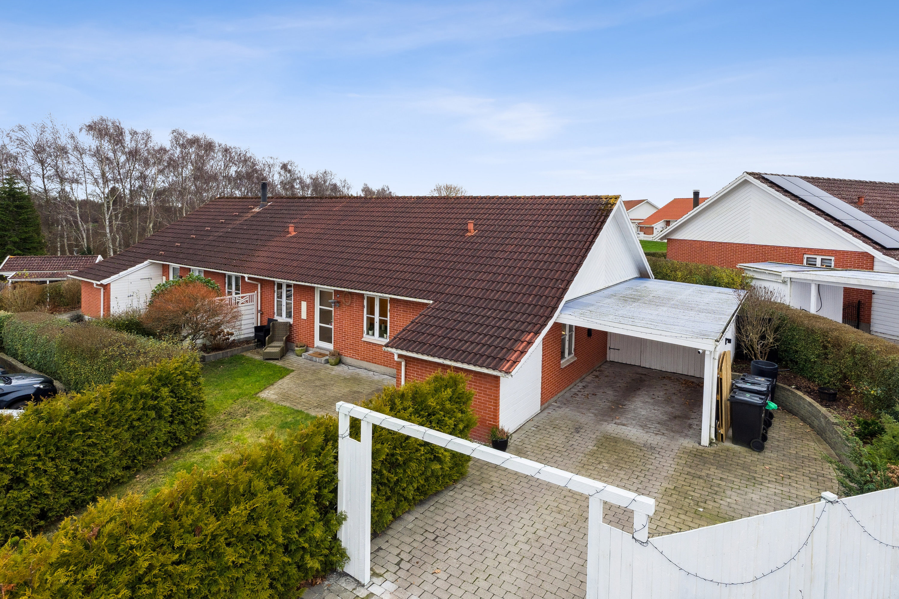 Fremhævet udsigt fra toppen billede i fuldskærmstilstand. Billede af Ternesøparken 39, Terslev, 4690 Haslev