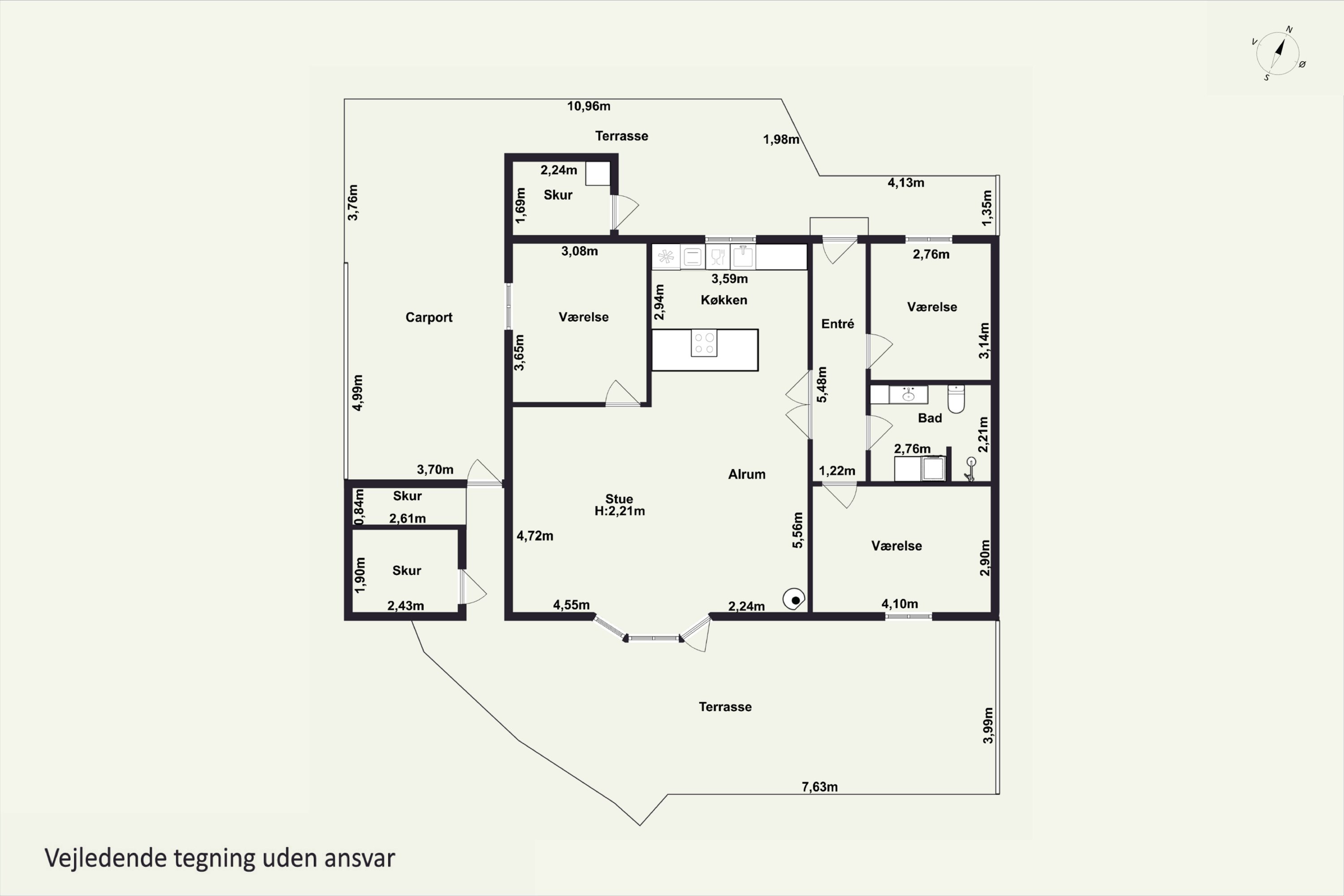Plantegninger billede af Ternesøparken 39, Terslev, 4690 Haslev
