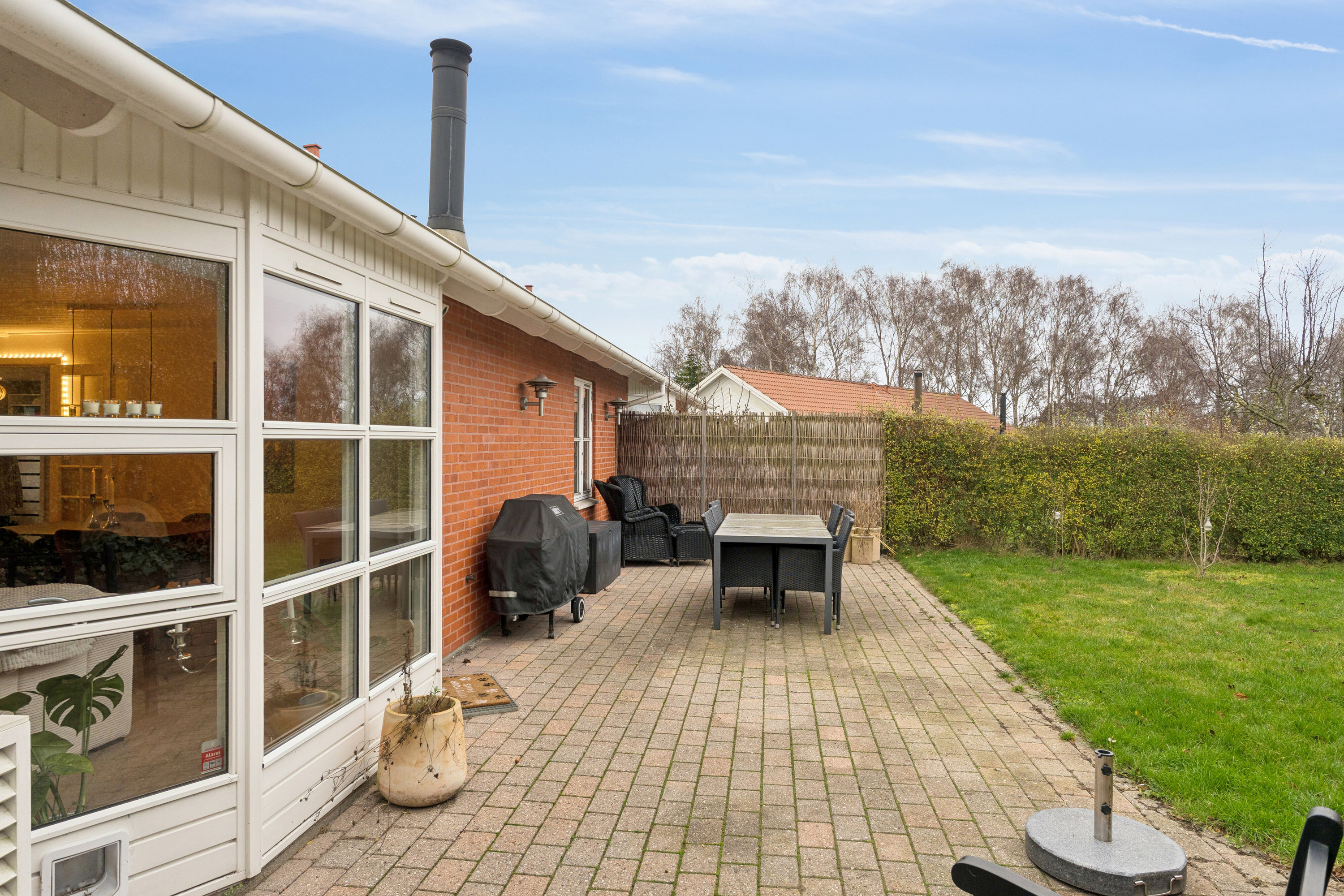 Fremhævet terrasse billede i fuldskærmstilstand. Billede af Ternesøparken 39, Terslev, 4690 Haslev