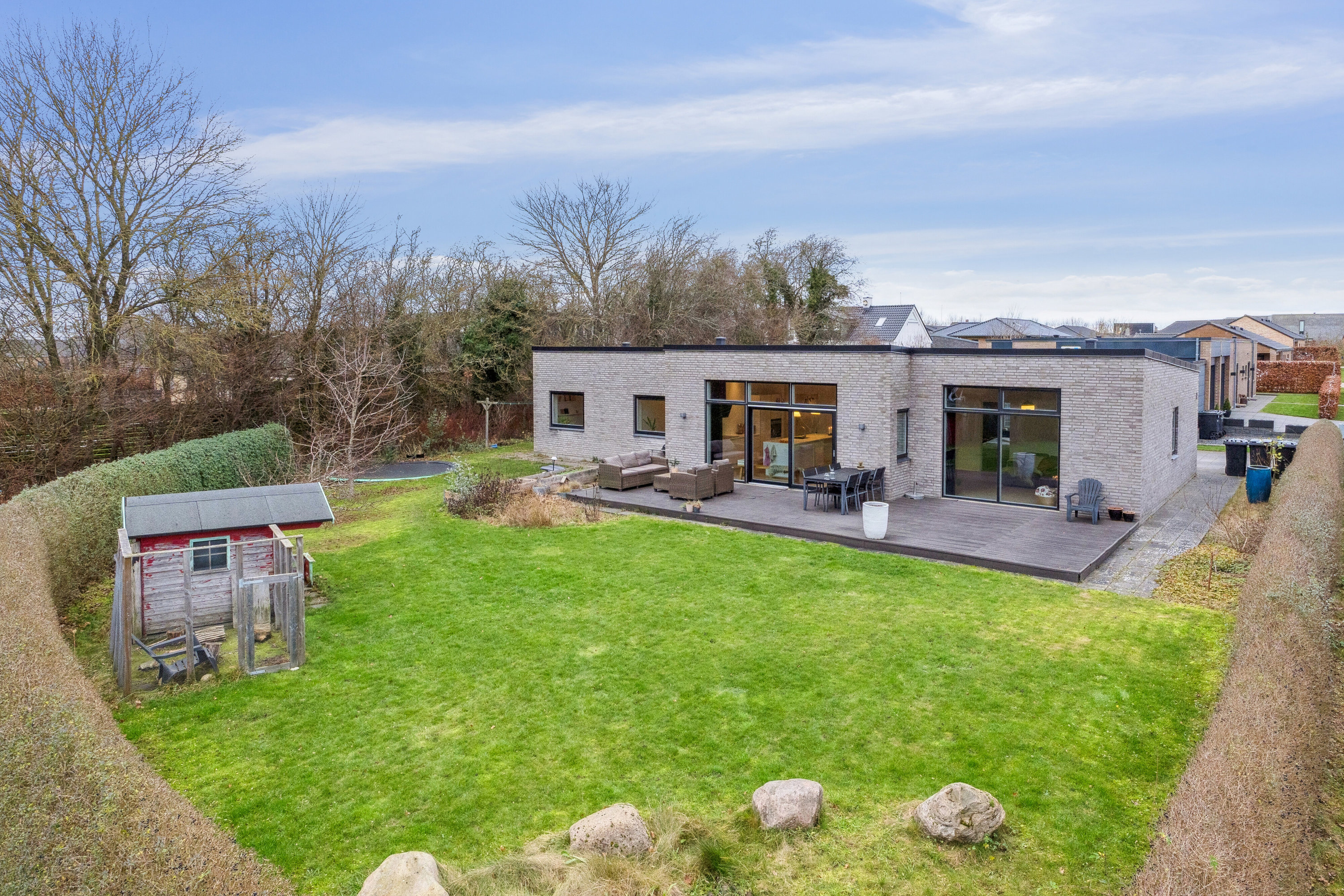 Fremhævet ejendommen billede i fuldskærmstilstand. Billede af Vestergårdsvangen 92, Stavtrup, 8260 Viby J