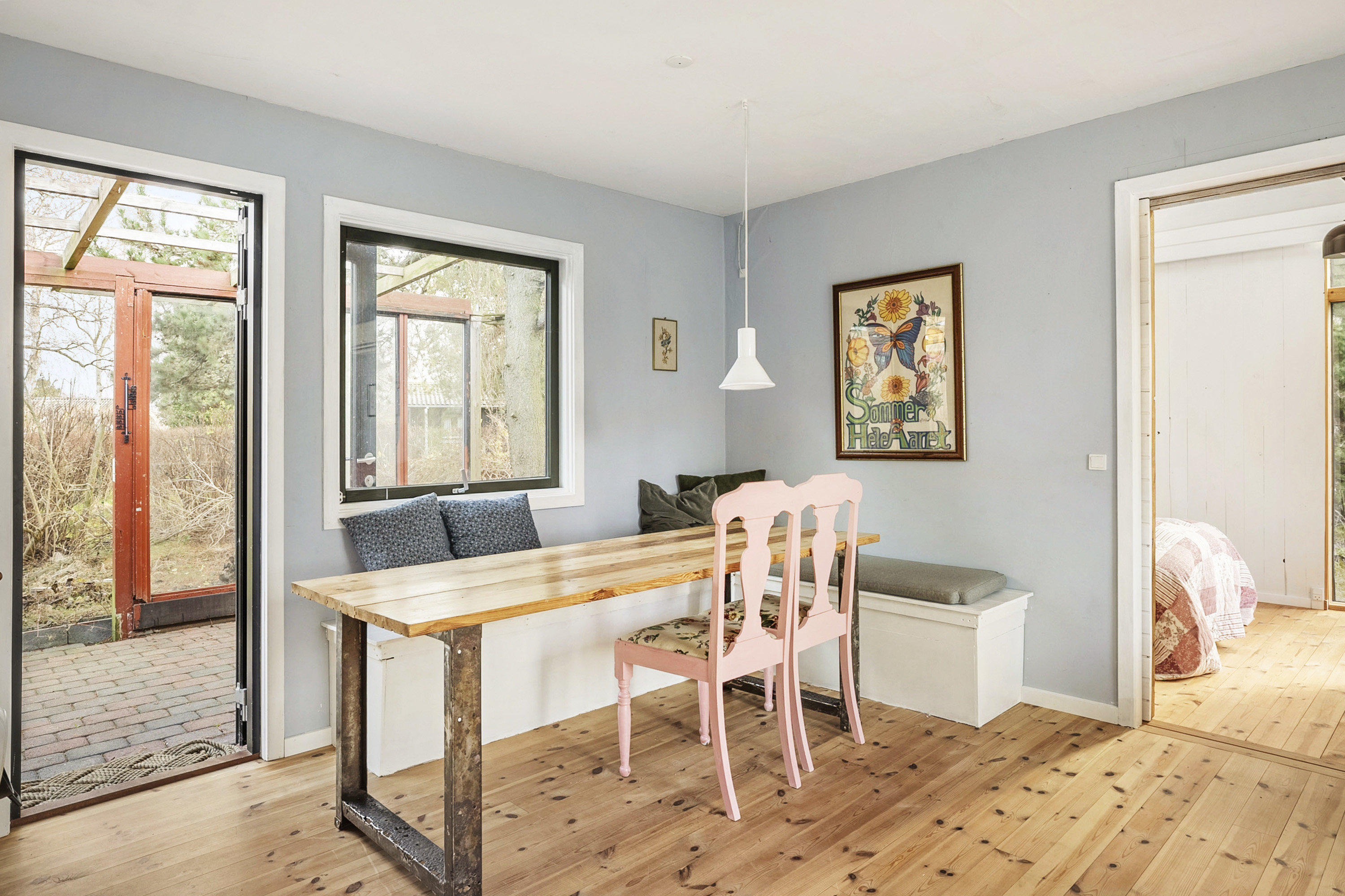 Fremhævet stue billede i fuldskærmstilstand. Billede af Strandskadehøjen 11, Frølunde Fed, 4220 Korsør