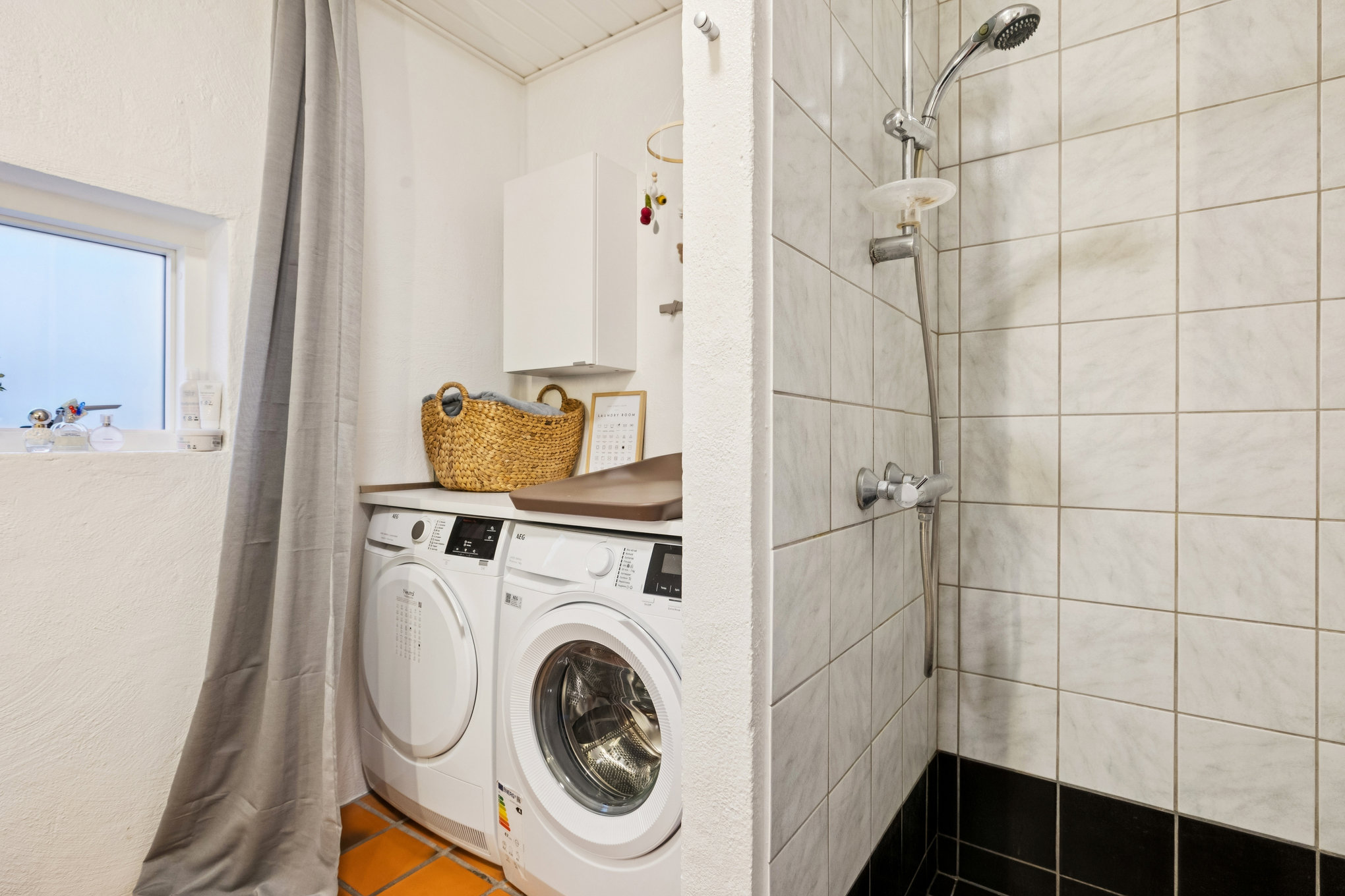 Fremhævet badeværelse billede i fuldskærmstilstand. Billede af Dalinsvej 86, 8920 Randers NV