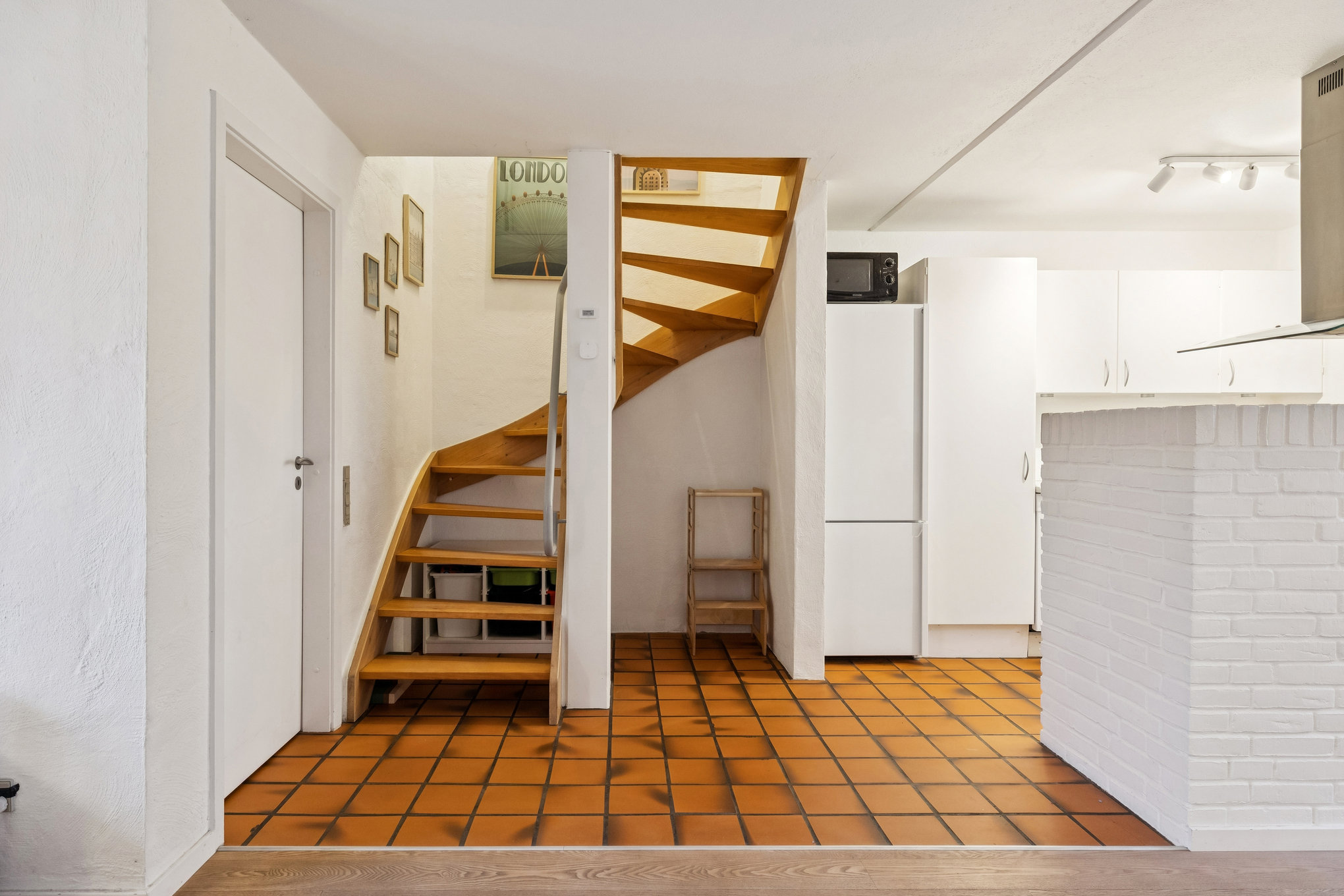 Fremhævet trappe billede i fuldskærmstilstand. Billede af Dalinsvej 86, 8920 Randers NV