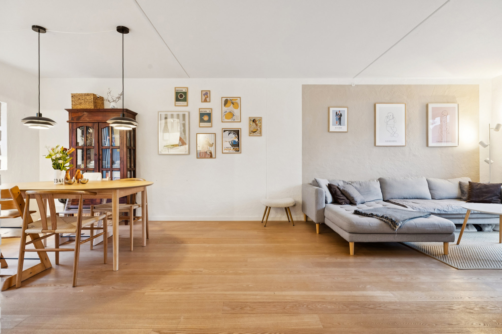 Fremhævet stue billede i fuldskærmstilstand. Billede af Dalinsvej 86, 8920 Randers NV