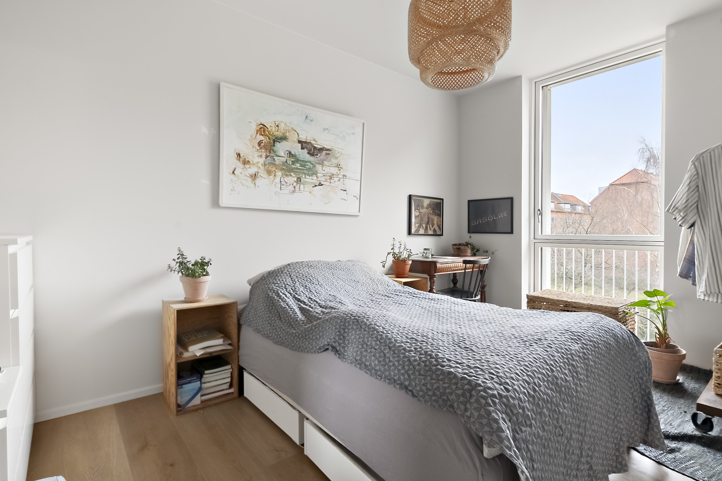 Fremhævet soveværelse billede i fuldskærmstilstand. Billede af Edouard Suensons Gade 10, 2. 1., Trøjborg, 8200 Aarhus N