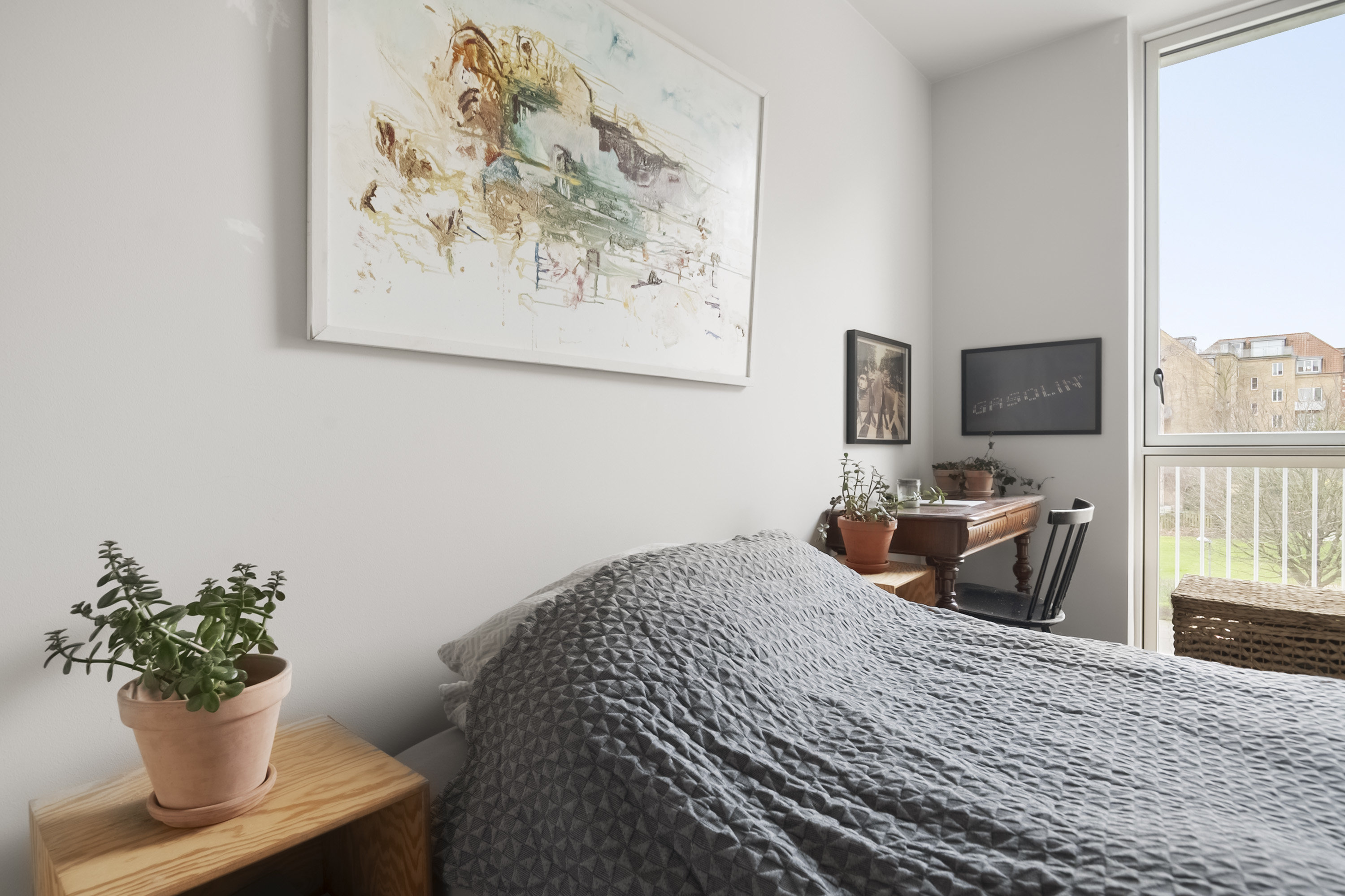 Fremhævet soveværelse billede i fuldskærmstilstand. Billede af Edouard Suensons Gade 10, 2. 1., Trøjborg, 8200 Aarhus N