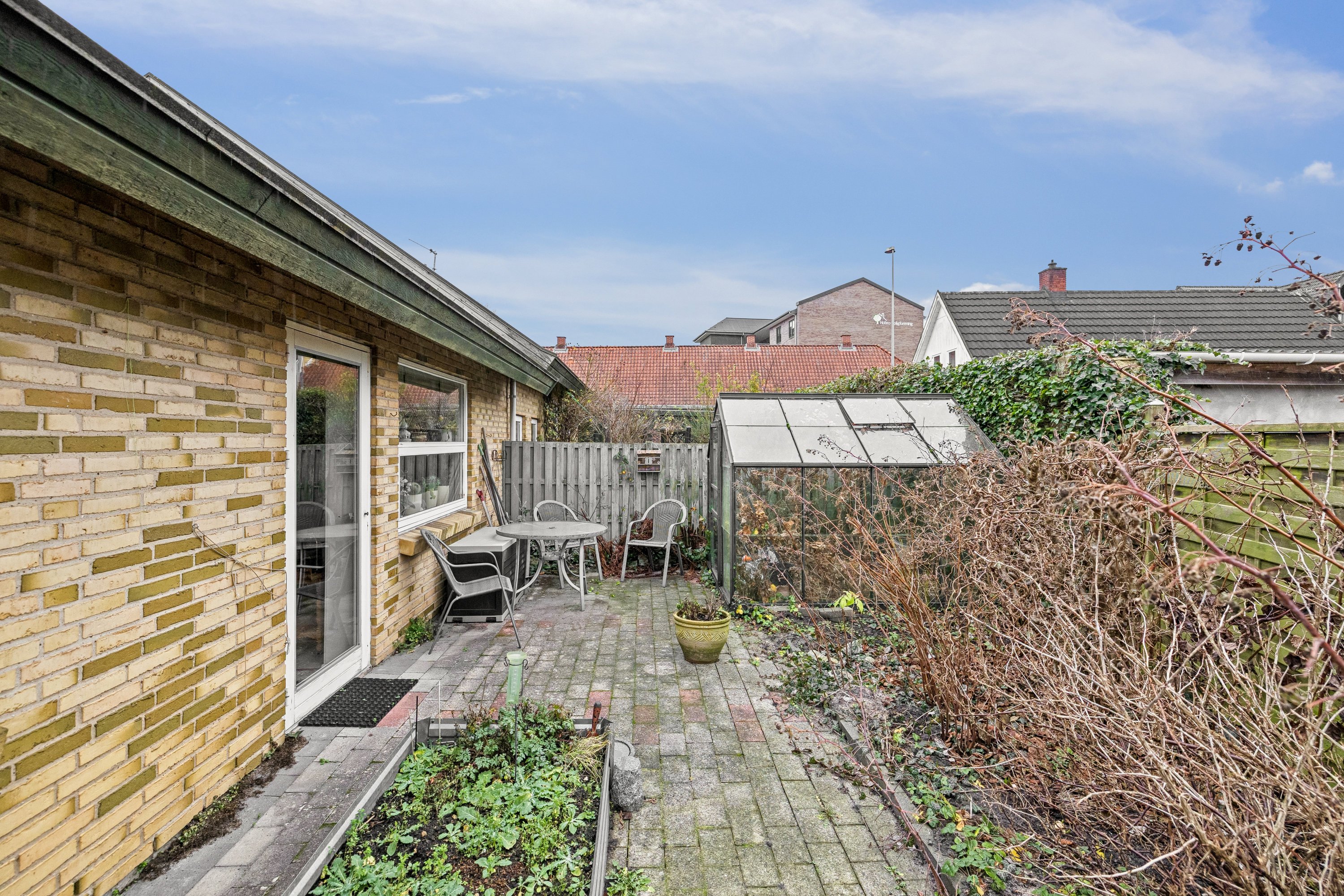 Fremhævet terrasse billede i fuldskærmstilstand. Billede af Vestergade 28B, 9500 Hobro