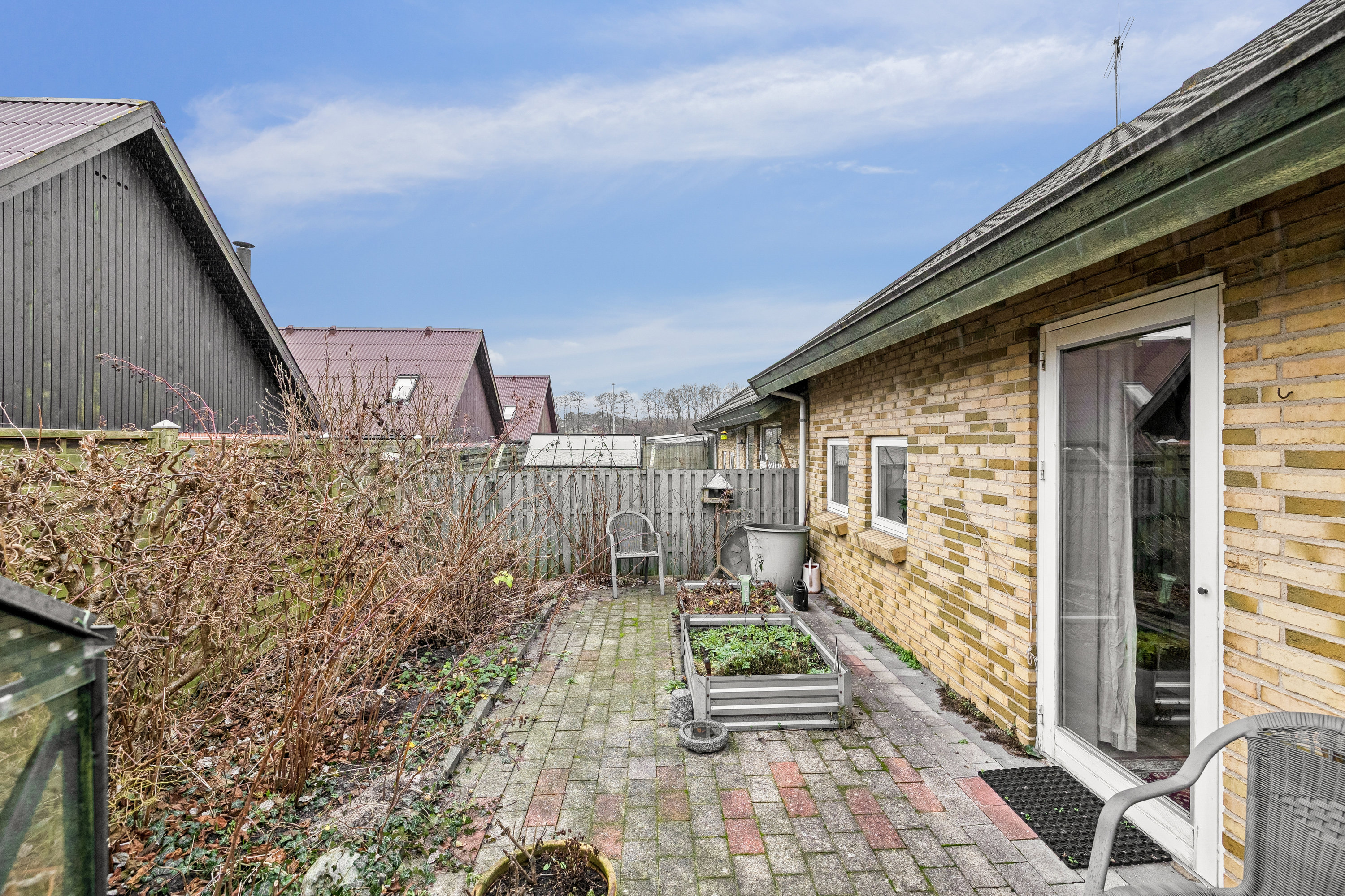 Fremhævet terrasse billede i fuldskærmstilstand. Billede af Vestergade 28B, 9500 Hobro