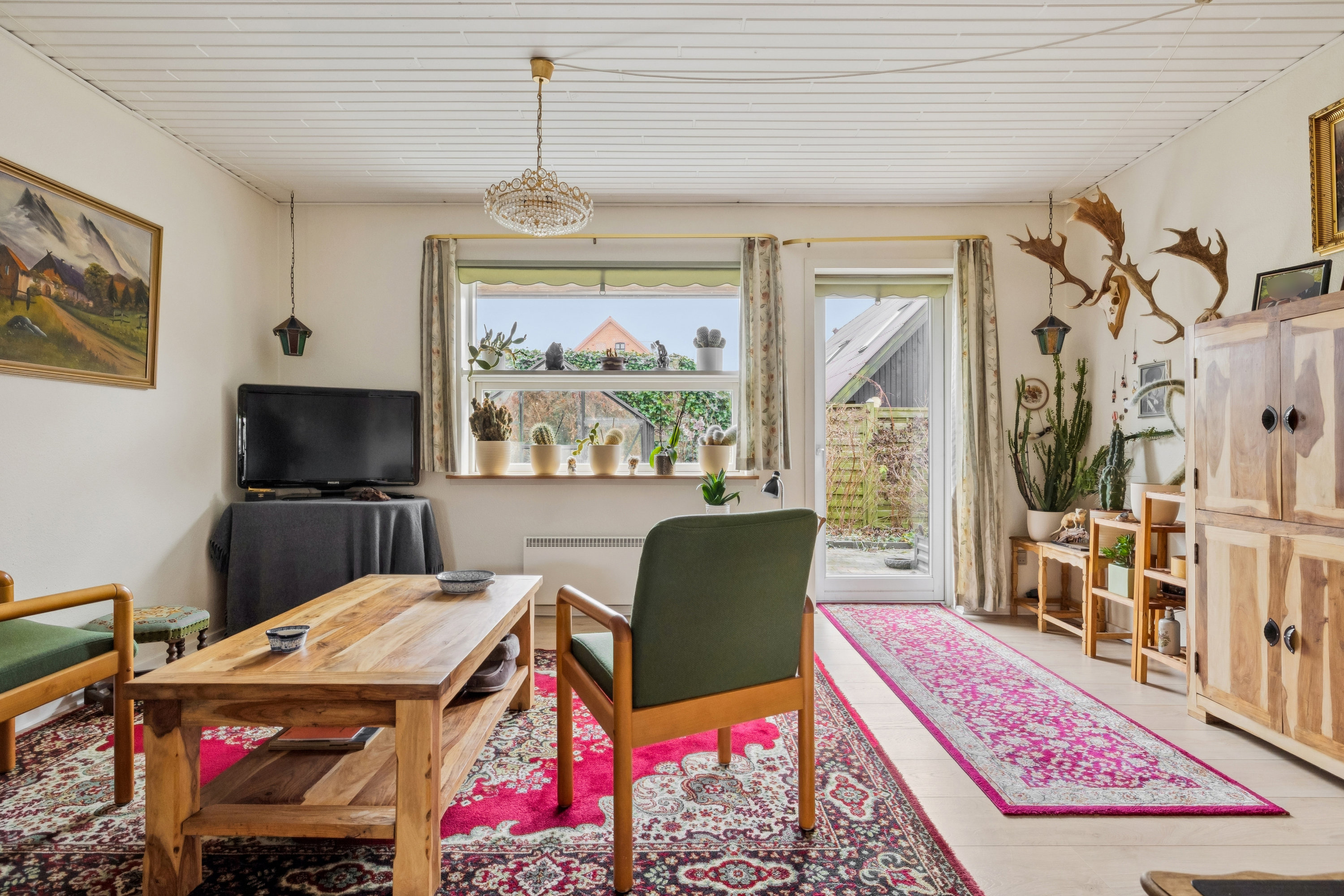 Fremhævet stue billede i fuldskærmstilstand. Billede af Vestergade 28B, 9500 Hobro