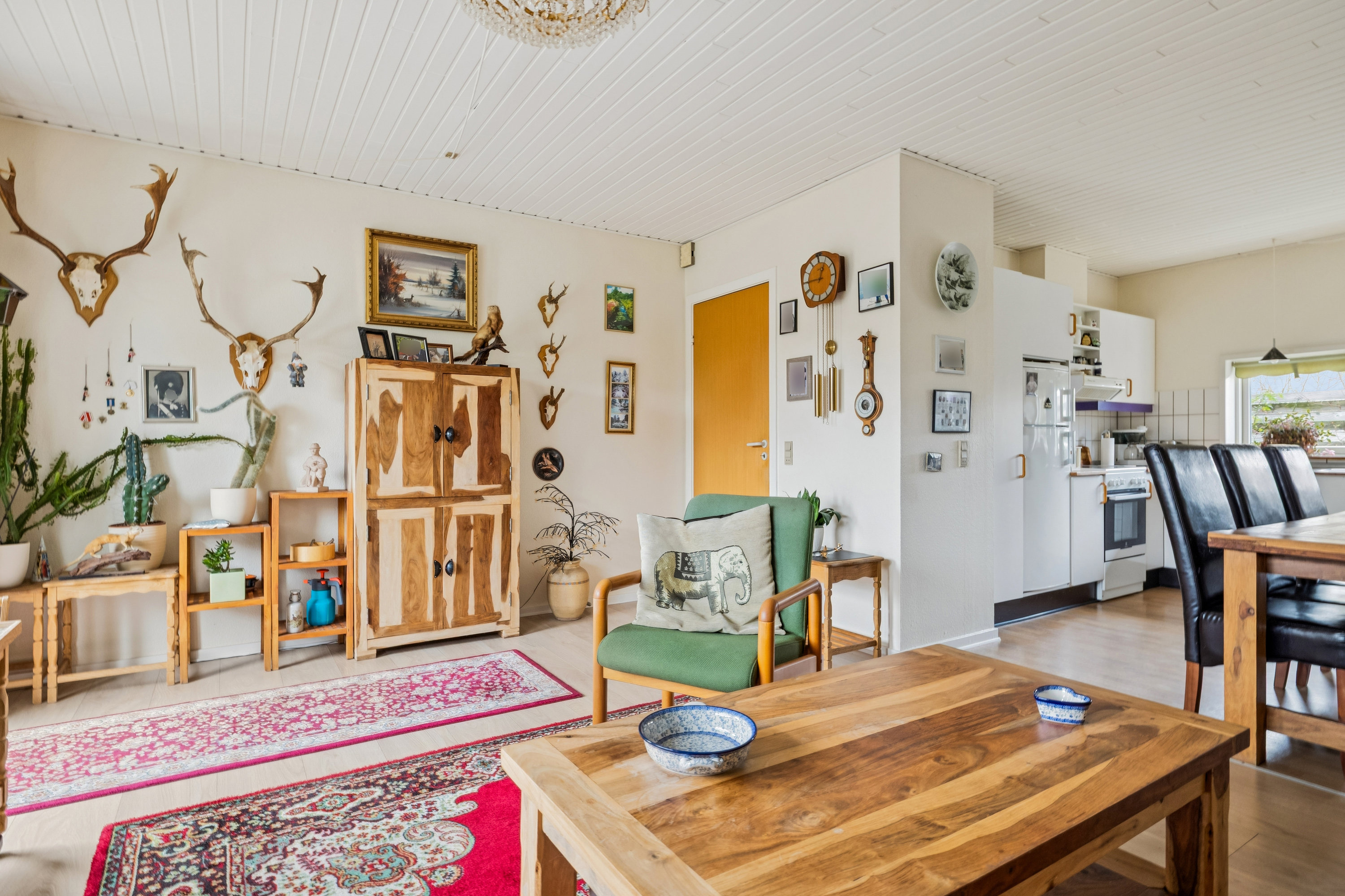 Fremhævet stue billede i fuldskærmstilstand. Billede af Vestergade 28B, 9500 Hobro