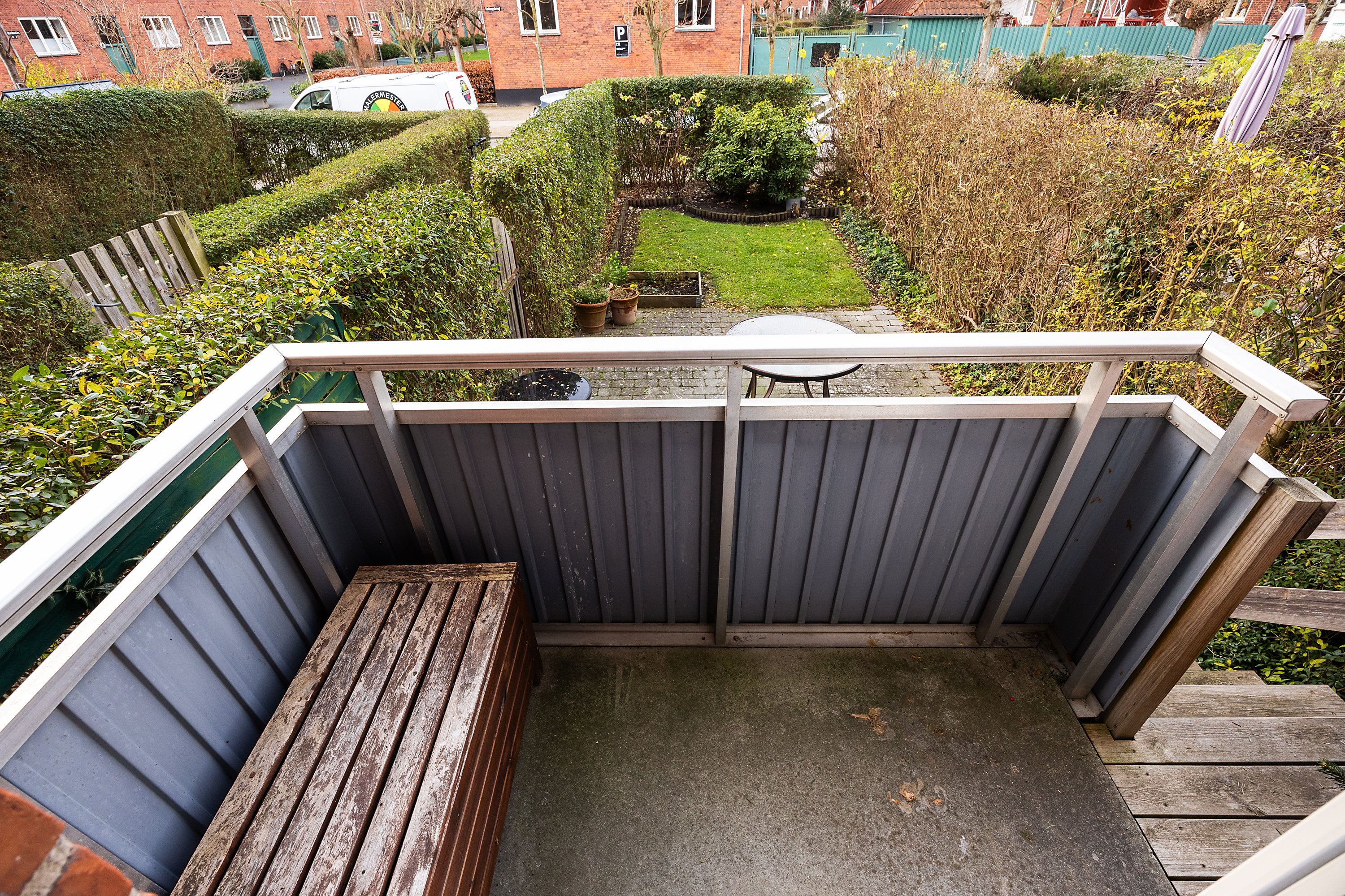 Miniaturebillede 1: altan. Billede af Nattergalevej 68, st.. tv., 2400 København NV