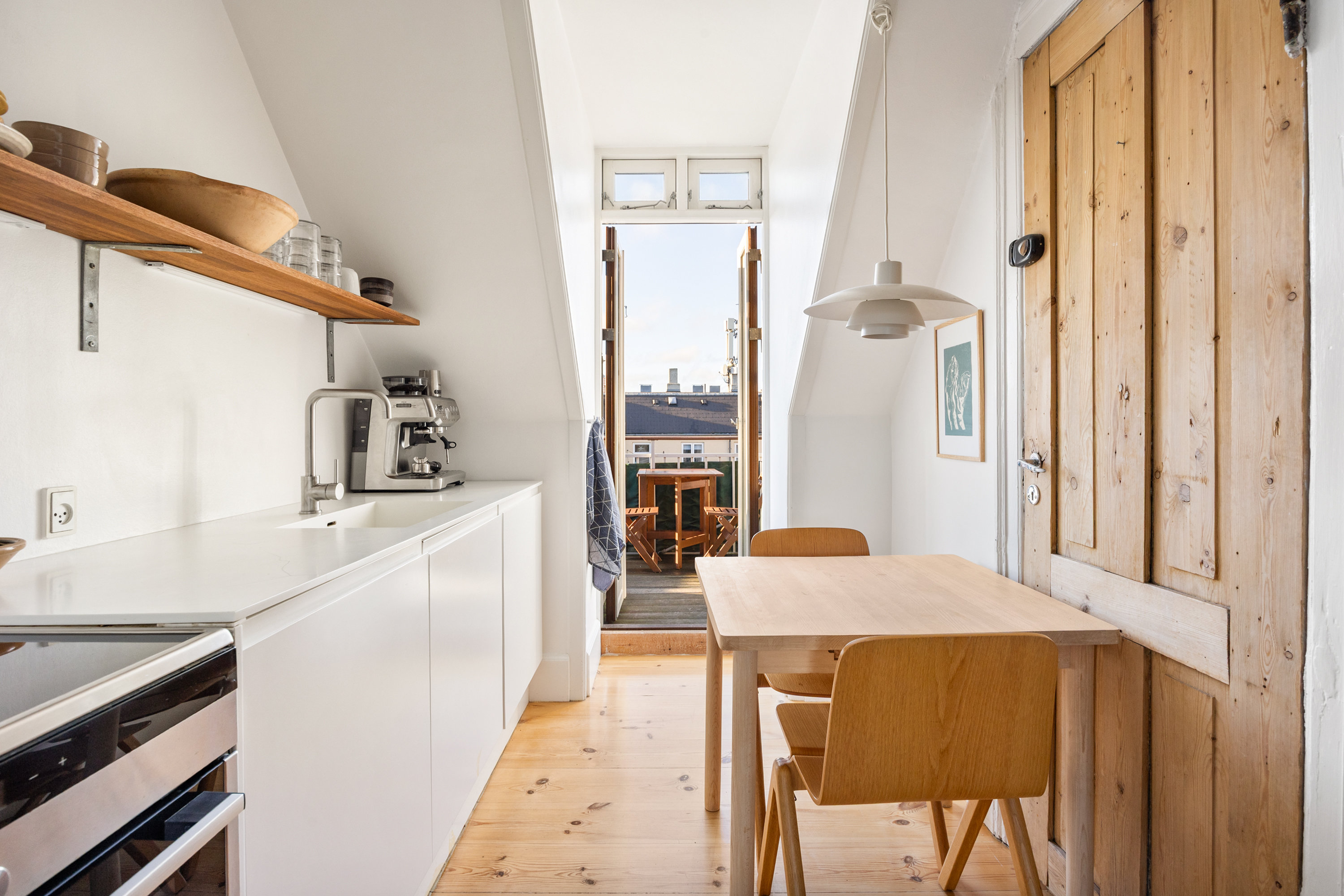 Fremhævet køkken billede i fuldskærmstilstand. Billede af Oehlenschlægersgade 48, 5. tv., 1663 København V