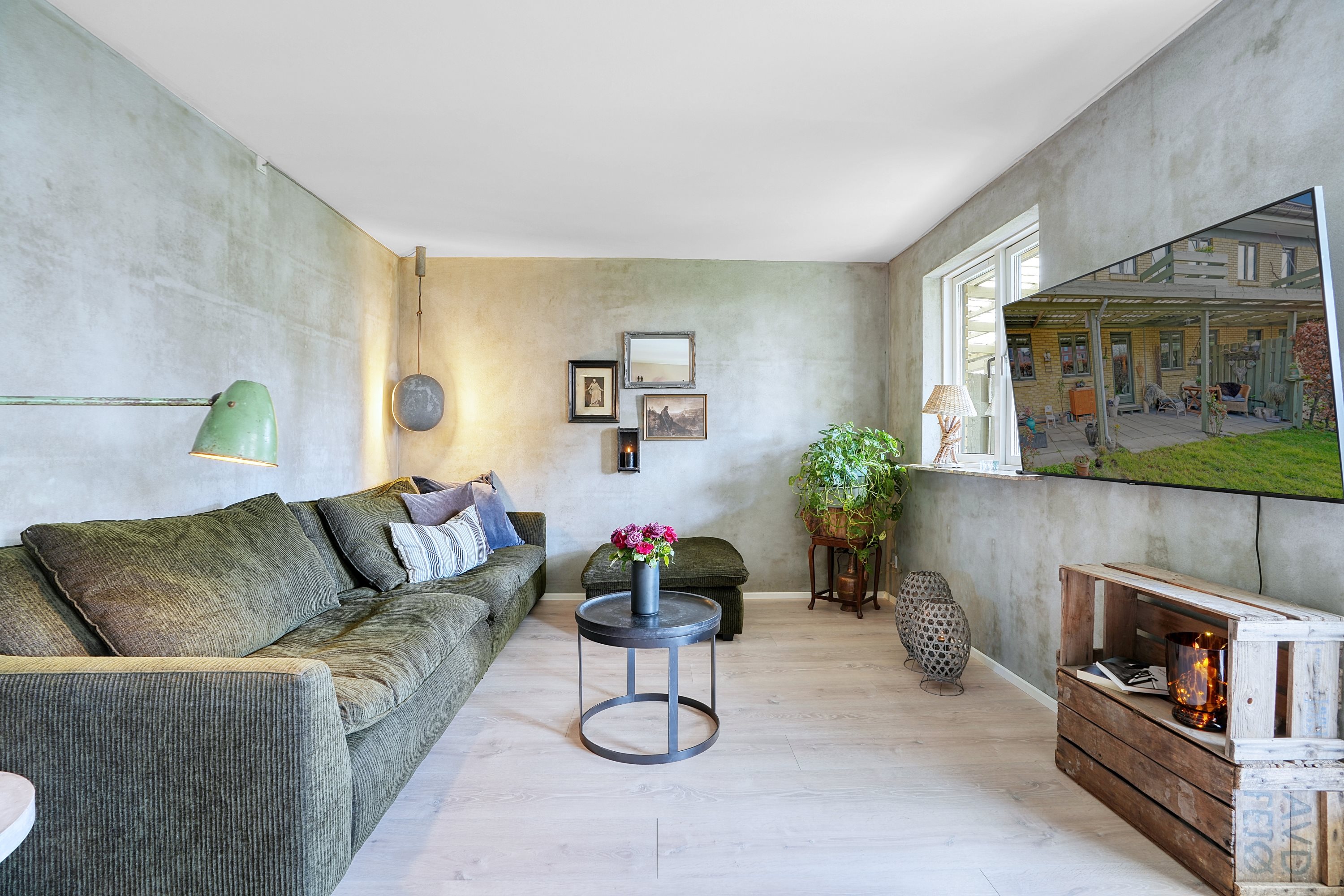 Fremhævet stue billede i fuldskærmstilstand. Billede af Maglekæret 10B, 2680 Solrød Strand