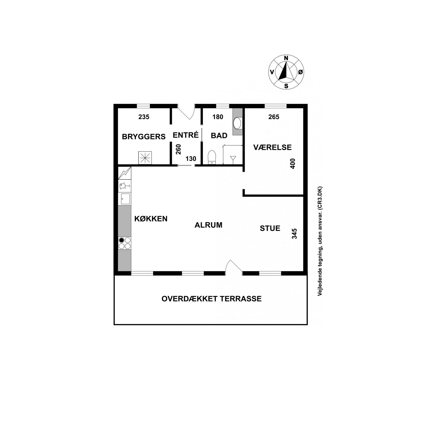 Plantegninger billede af Maglekæret 10B, 2680 Solrød Strand