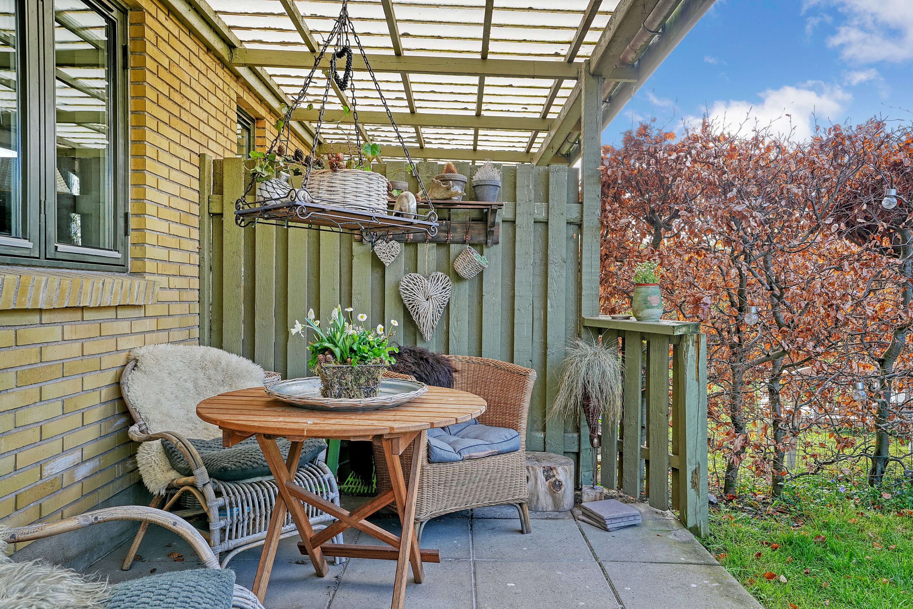 Fremhævet terrasse billede i fuldskærmstilstand. Billede af Maglekæret 10B, 2680 Solrød Strand
