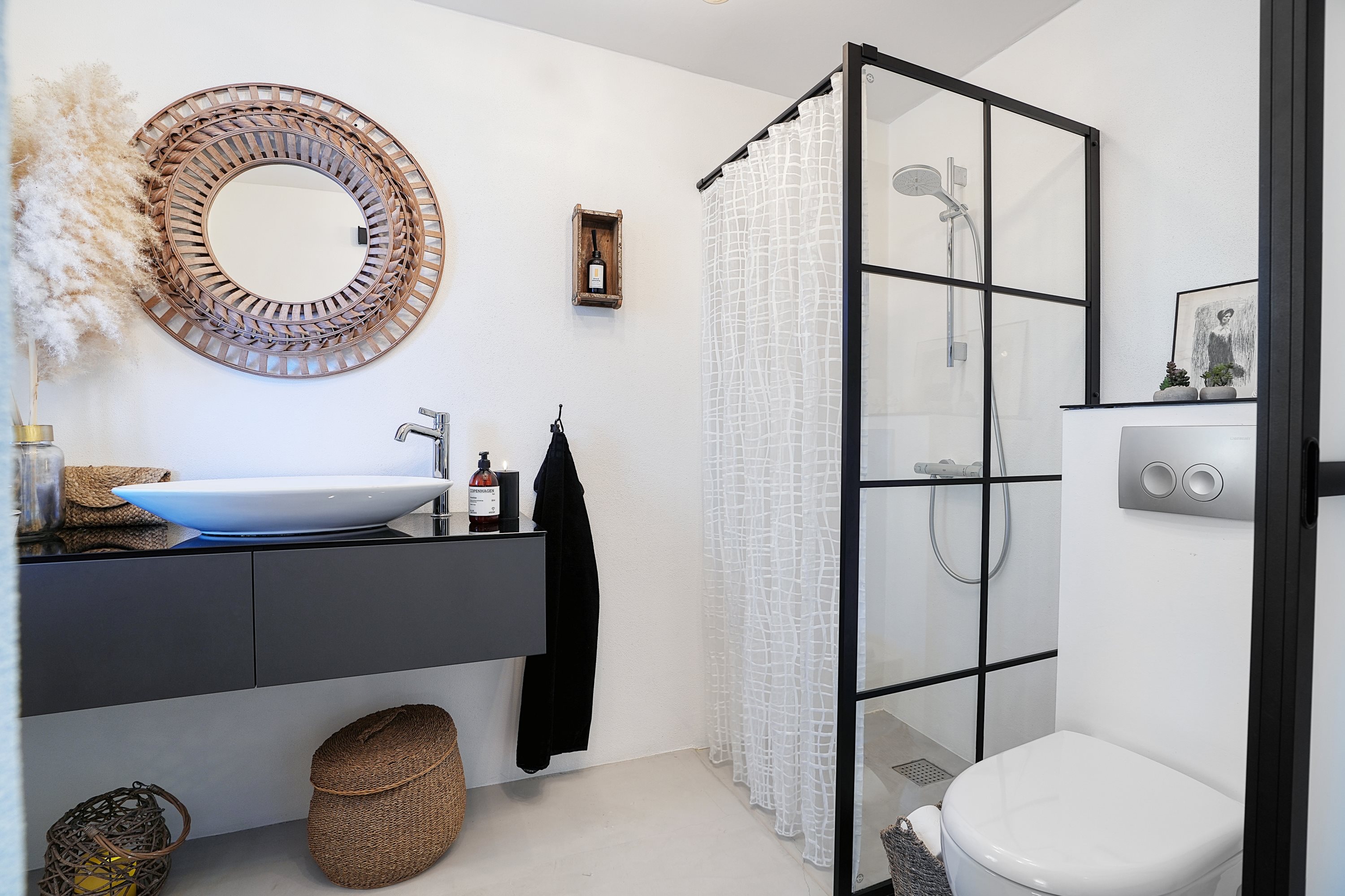 Fremhævet badeværelse billede i fuldskærmstilstand. Billede af Maglekæret 10B, 2680 Solrød Strand