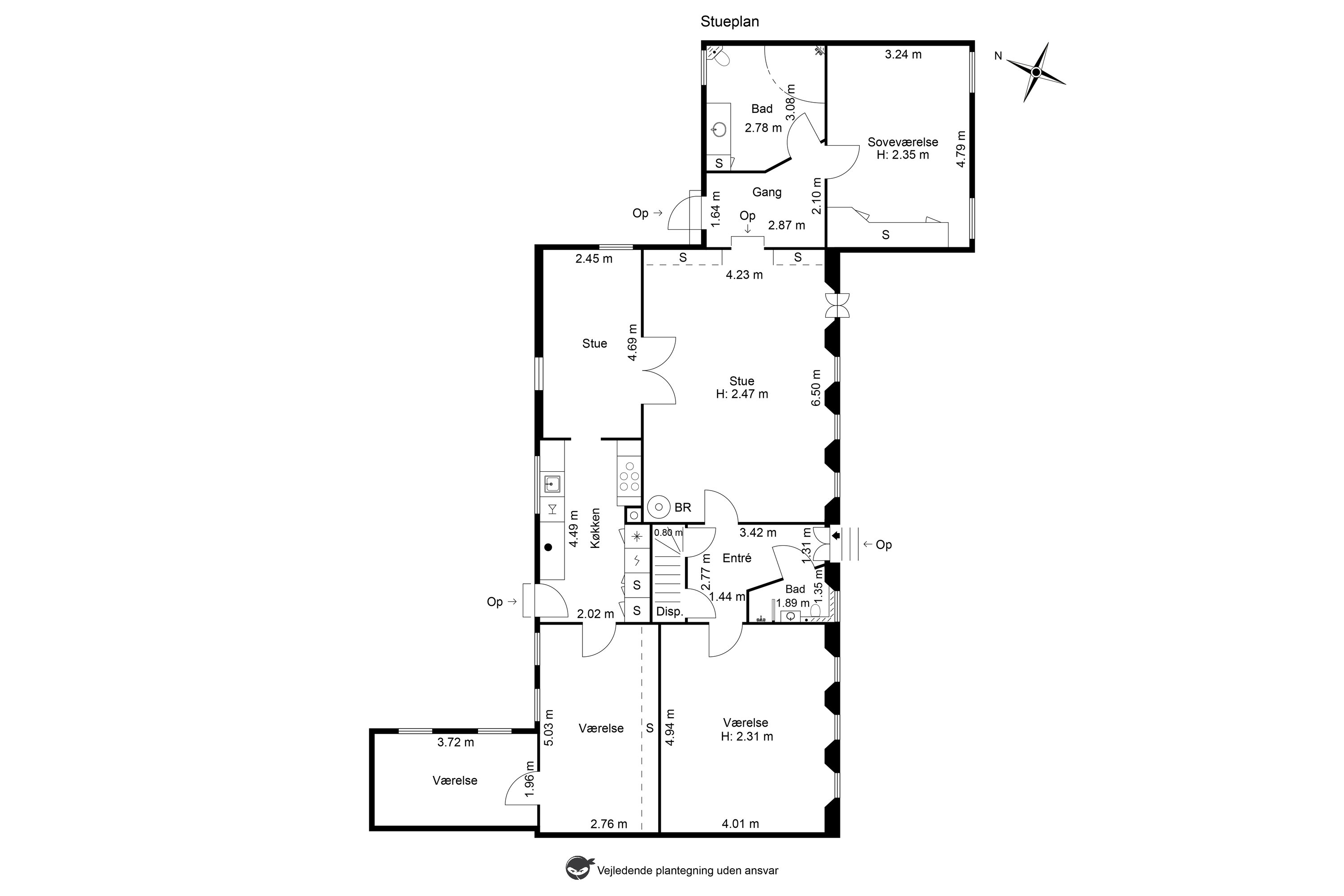 Plantegninger billede af Von Ostensgade 6A, 2791 Dragør