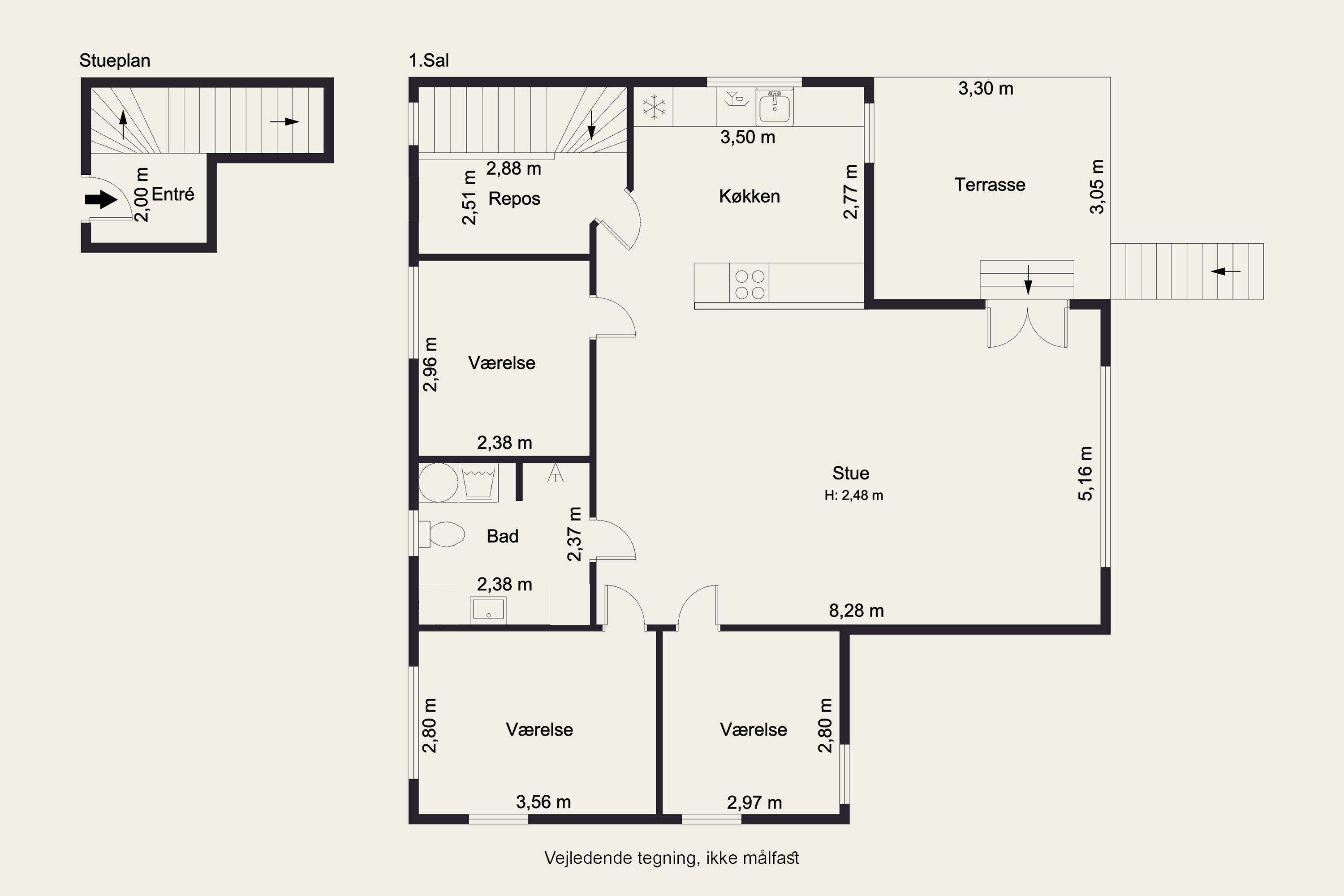 Plantegninger billede af Engsletten 10A, 2300 København S