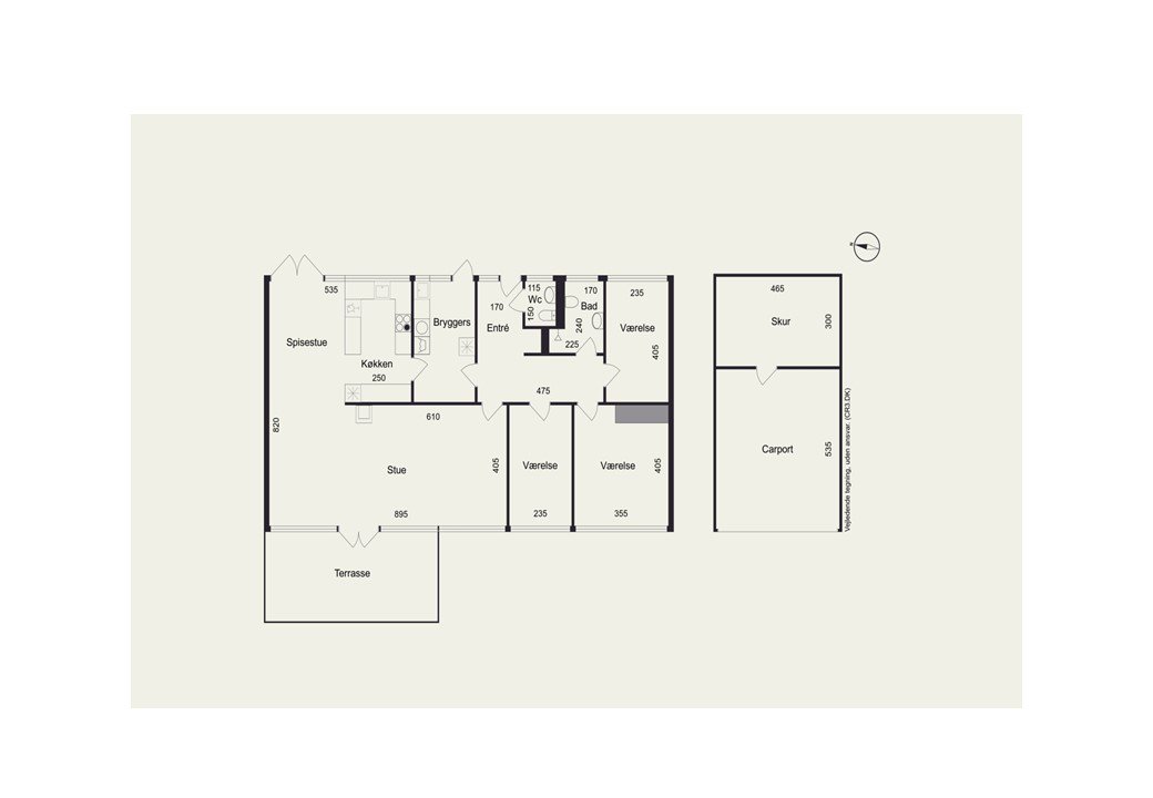 Plantegninger billede af Maglegårdsvej 601, 3480 Fredensborg