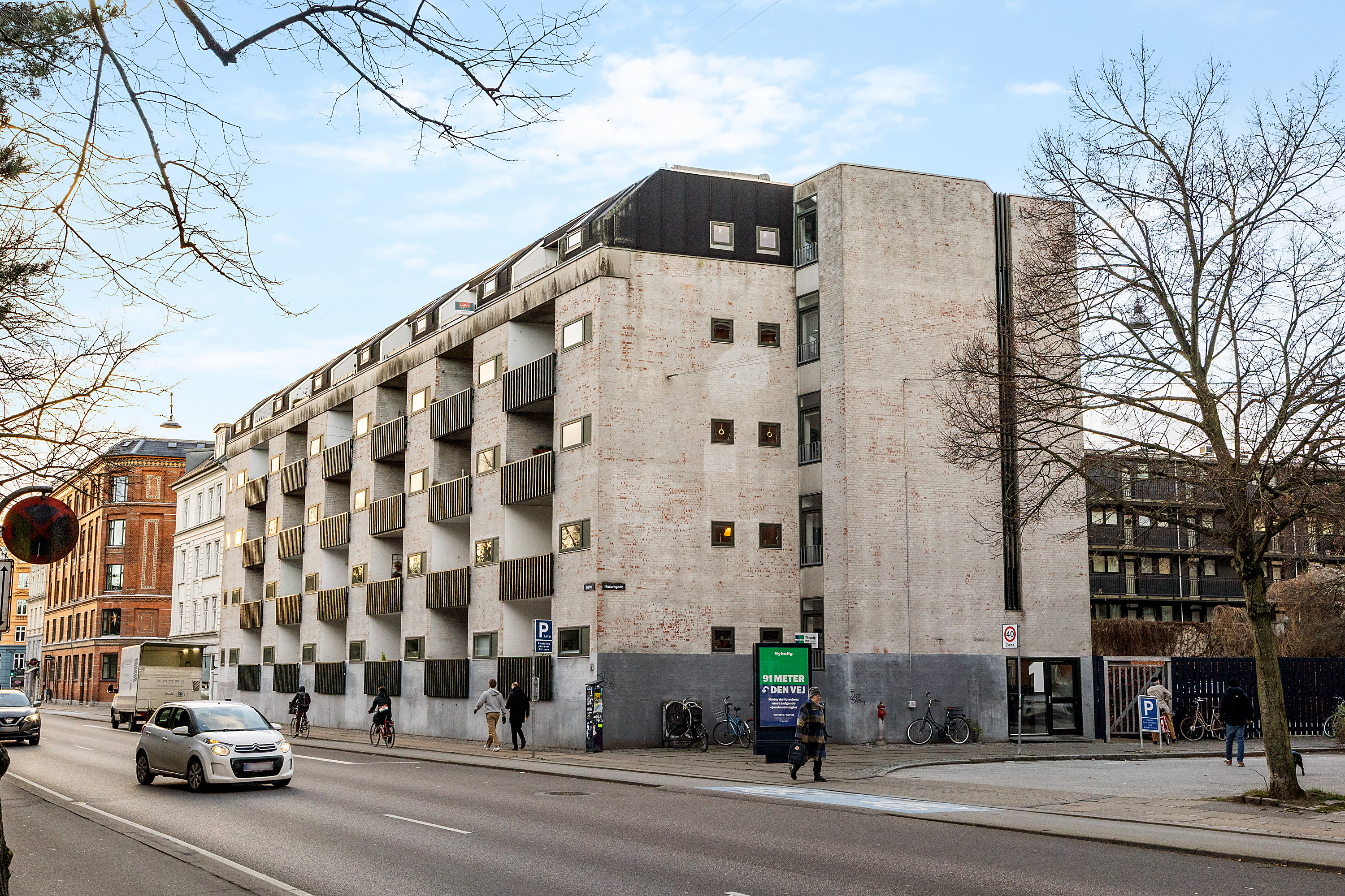 Fremhævet ejendommen billede i fuldskærmstilstand. Billede af Husumgade 1, st.. 1., 2200 København N