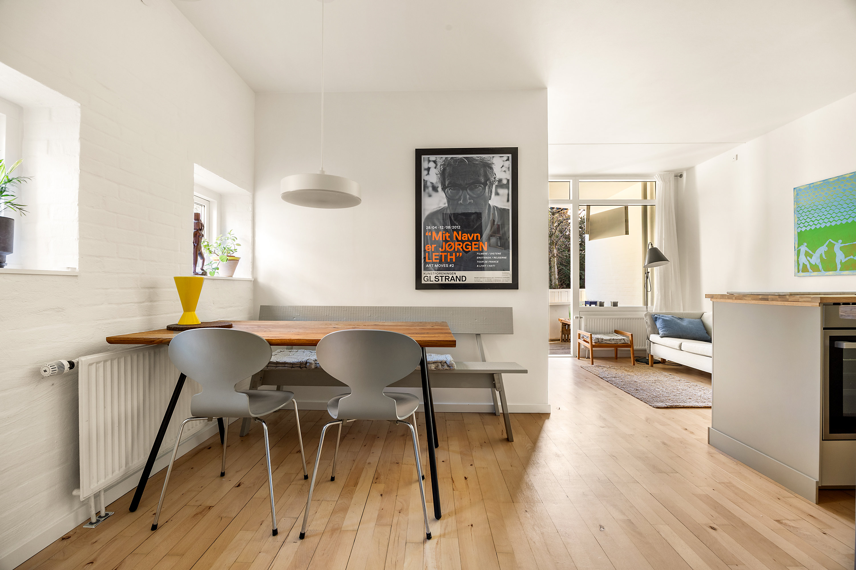 Fremhævet køkken alrum billede i fuldskærmstilstand. Billede af Husumgade 1, st.. 1., 2200 København N