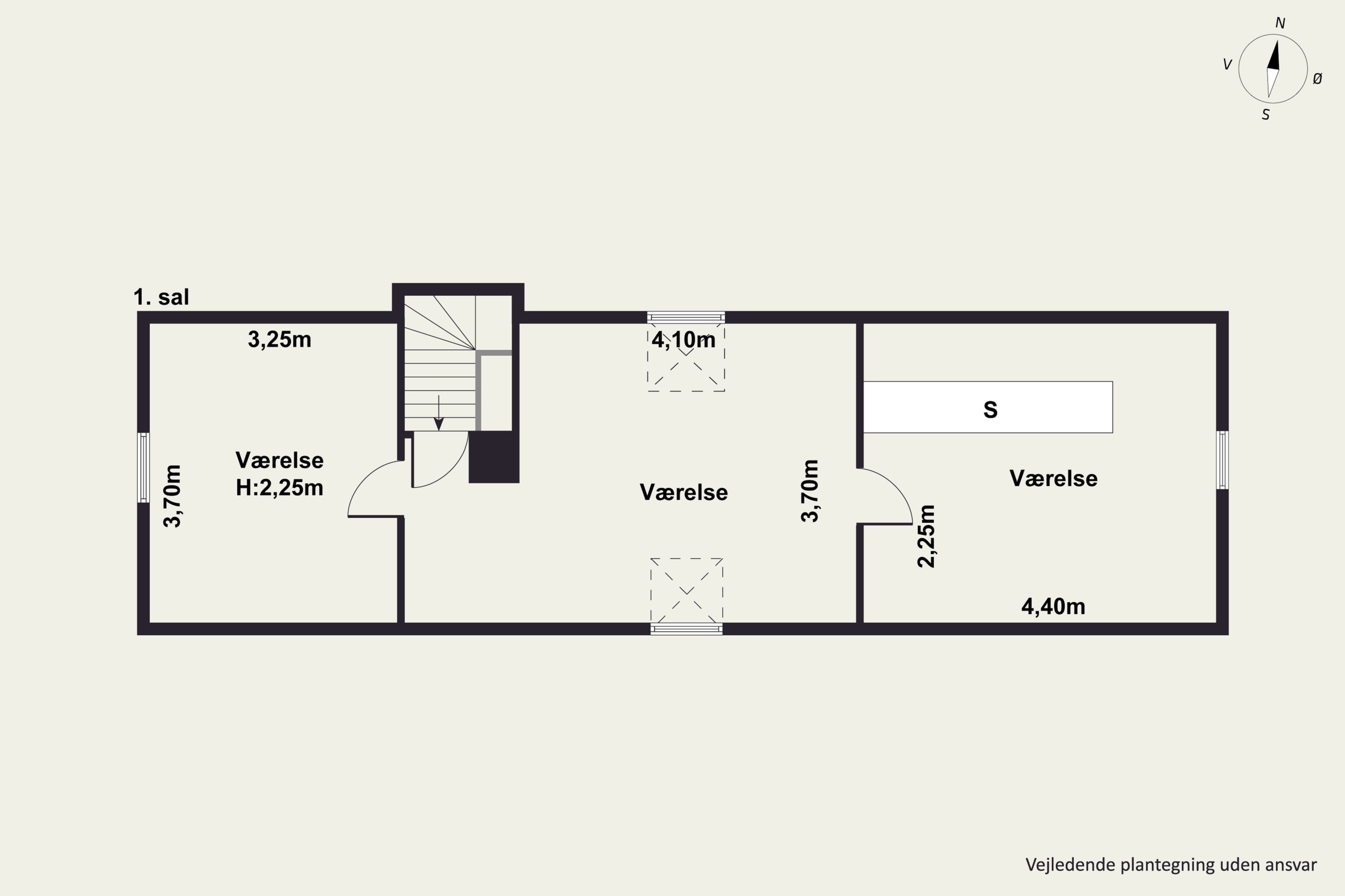 Plantegninger billede af Skipperstræde 4, Sebbersund, 9240 Nibe