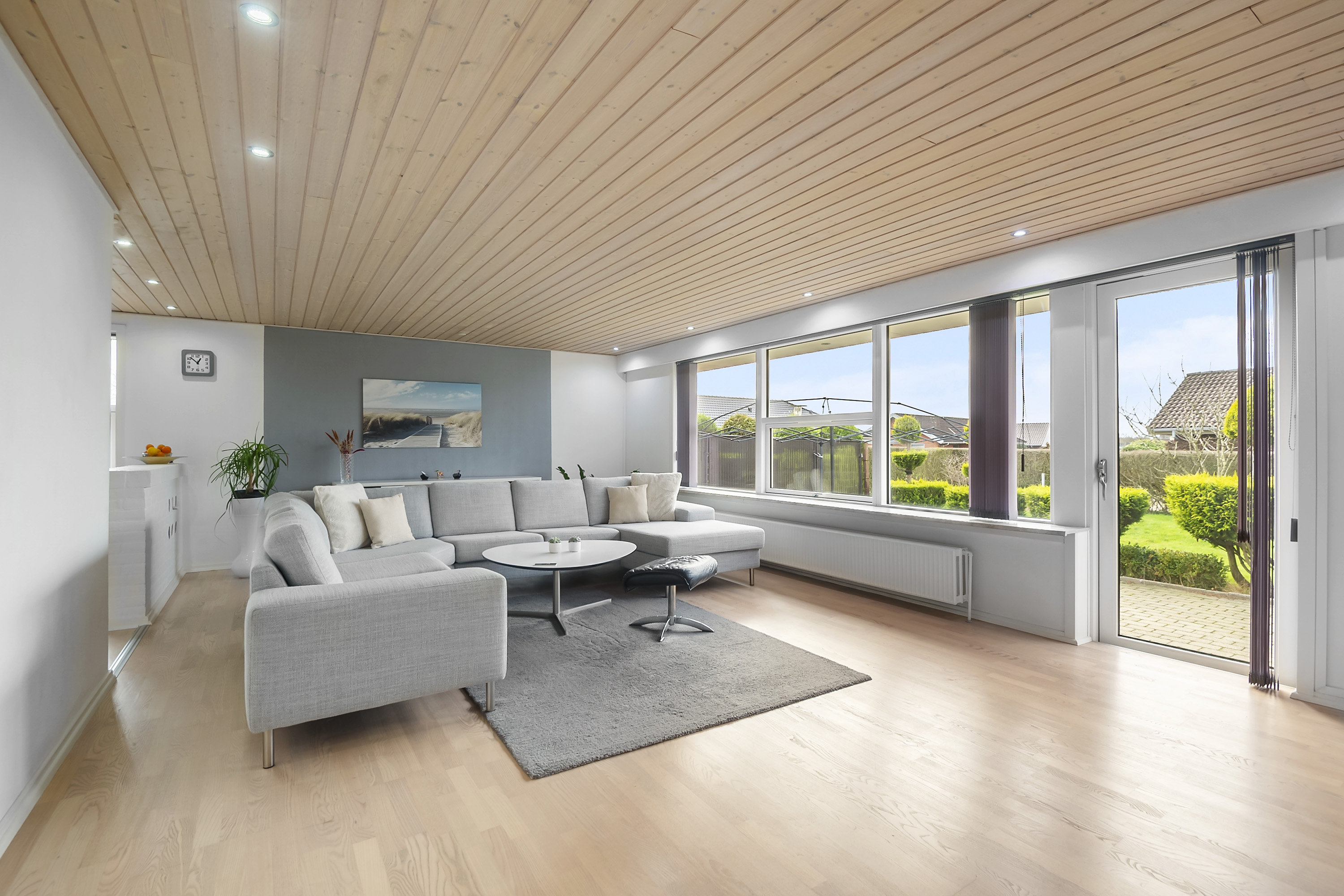 Fremhævet stue billede i fuldskærmstilstand. Billede af Thulevej 41, 6715 Esbjerg N