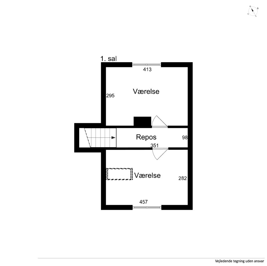 Plantegninger billede af Vodskovvej 97, 9310 Vodskov