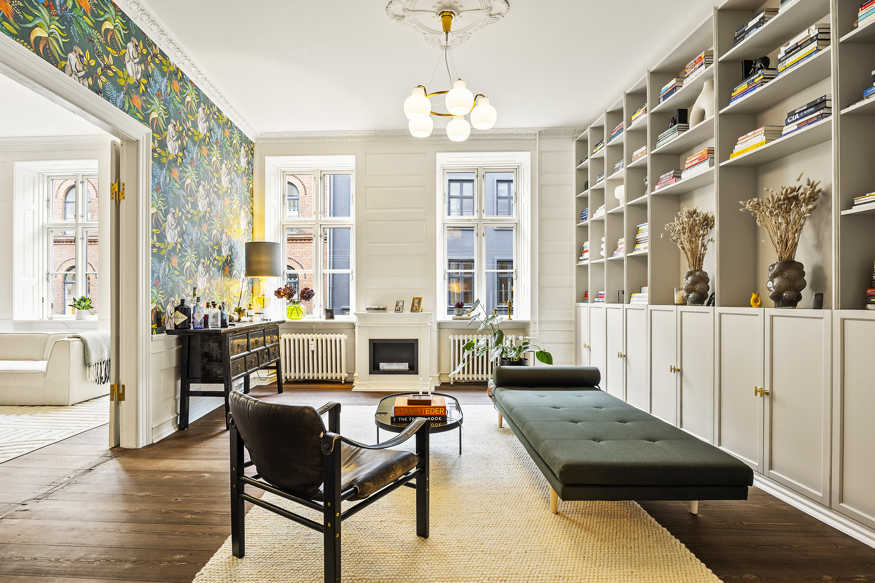 Fremhævet stue billede i fuldskærmstilstand. Billede af Nørregade 24A, 1., 1165 København K