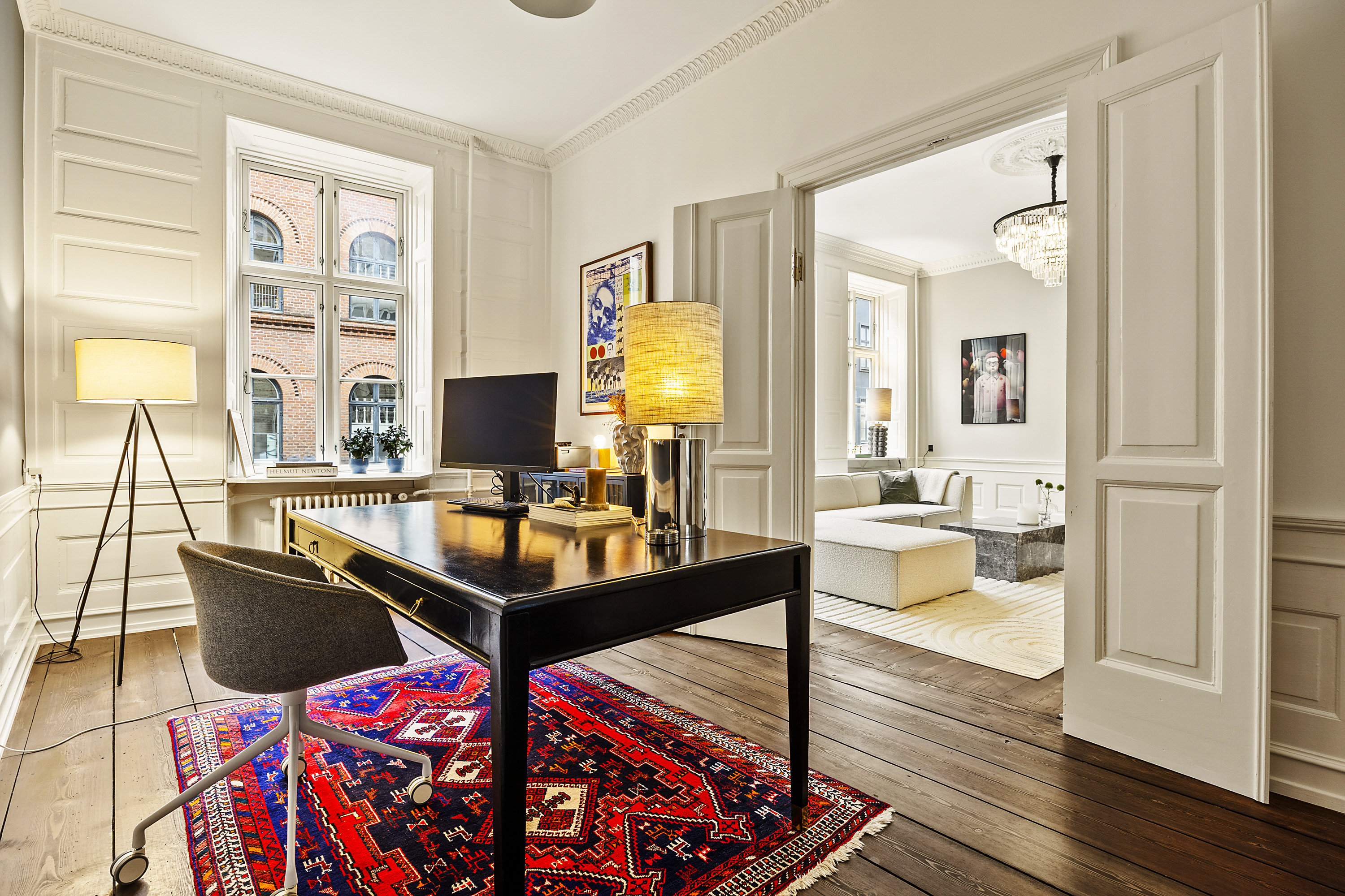 Fremhævet stue billede i fuldskærmstilstand. Billede af Nørregade 24A, 1., 1165 København K