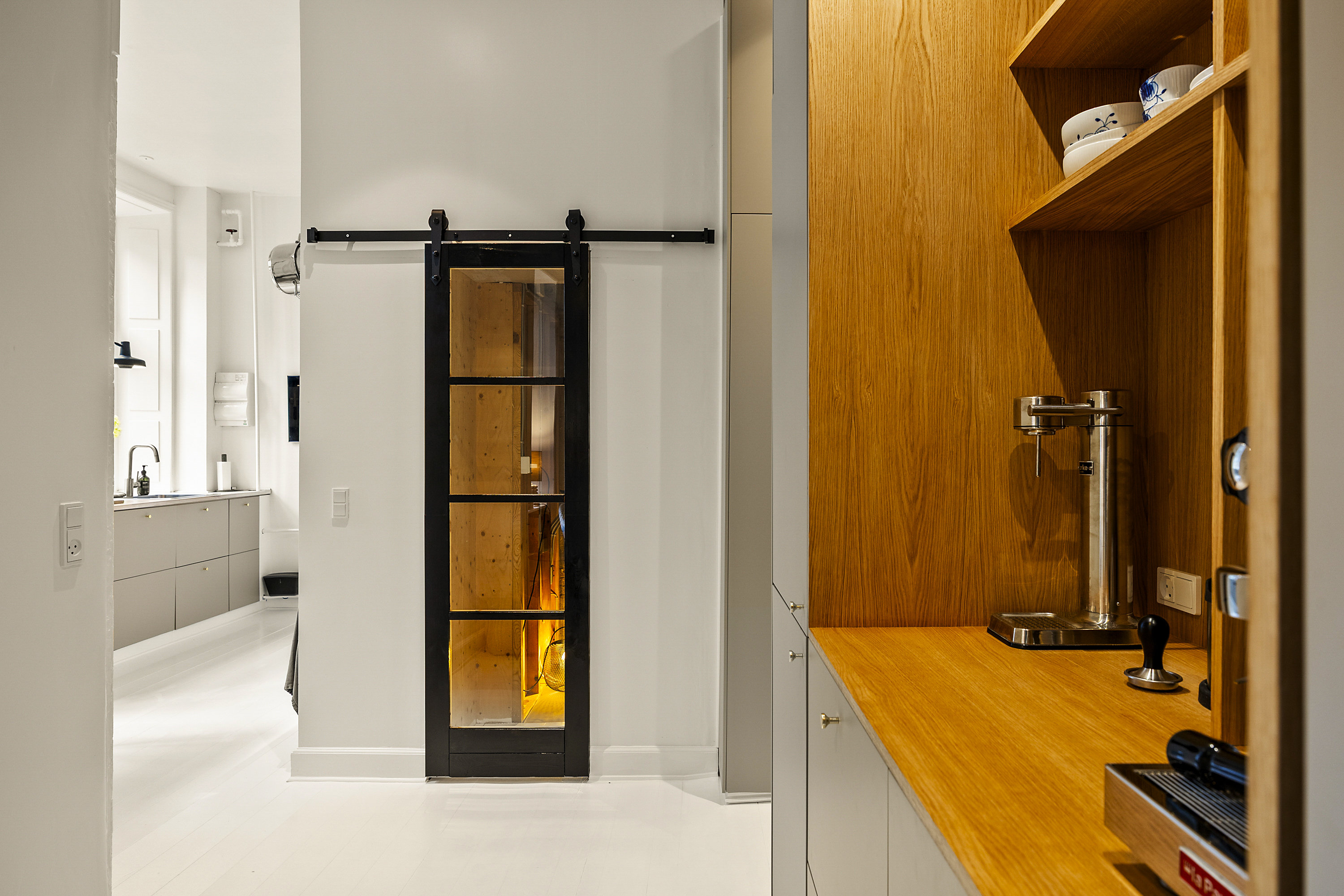 Fremhævet køkken billede i fuldskærmstilstand. Billede af Nørregade 24A, 1., 1165 København K