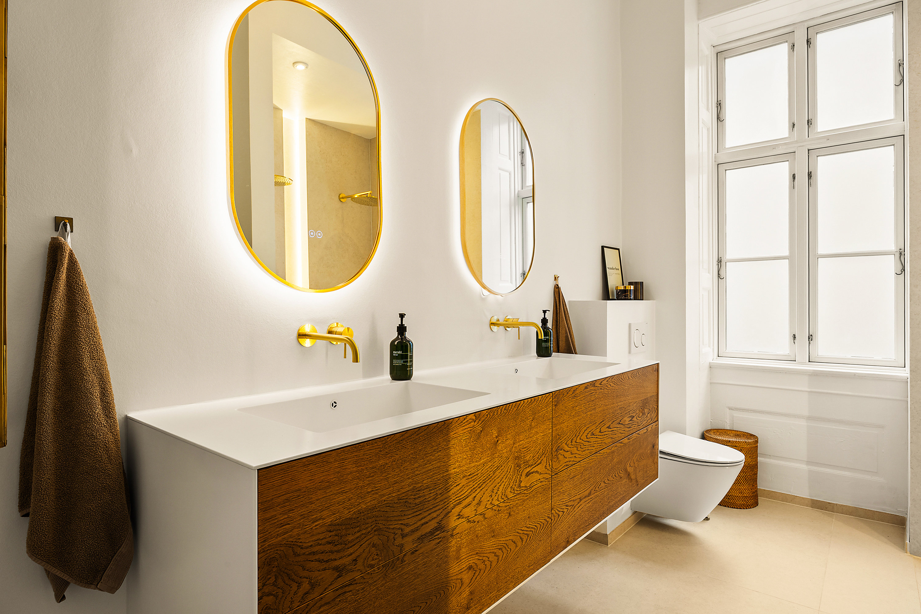 Fremhævet badeværelse billede i fuldskærmstilstand. Billede af Nørregade 24A, 1., 1165 København K