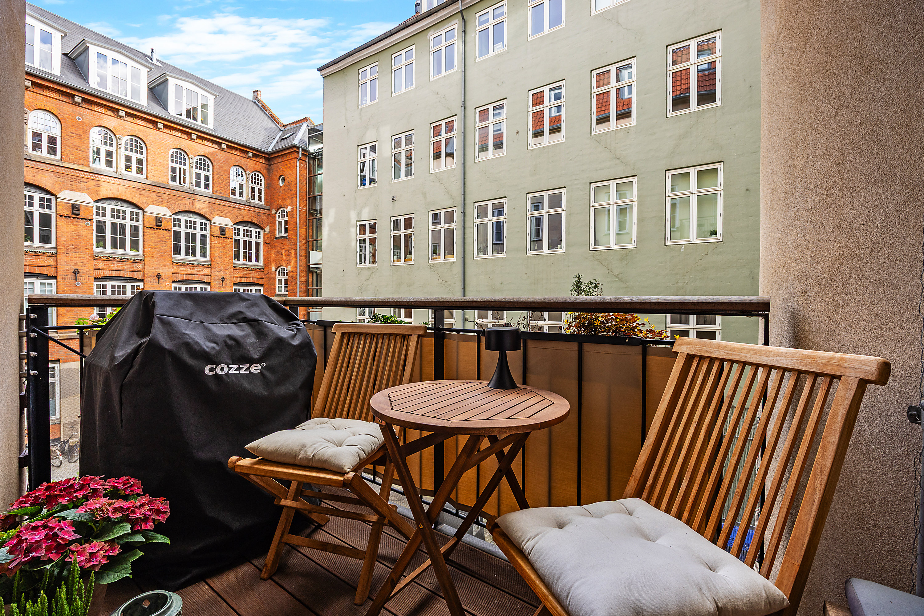 Fremhævet altan billede i fuldskærmstilstand. Billede af Nørregade 24A, 1., 1165 København K