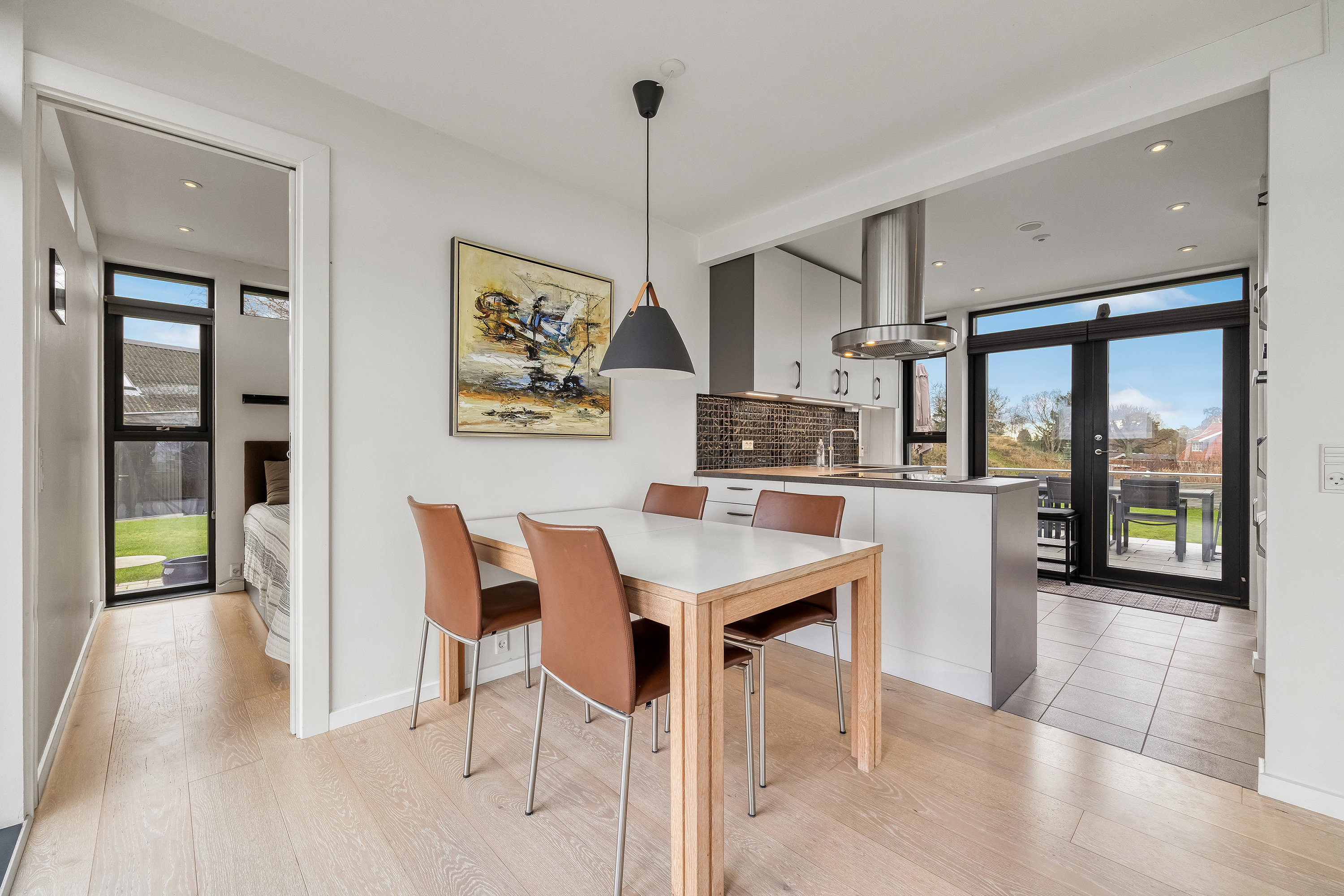 Fremhævet køkken billede i fuldskærmstilstand. Billede af Nordhøjvej 37, 3250 Gilleleje