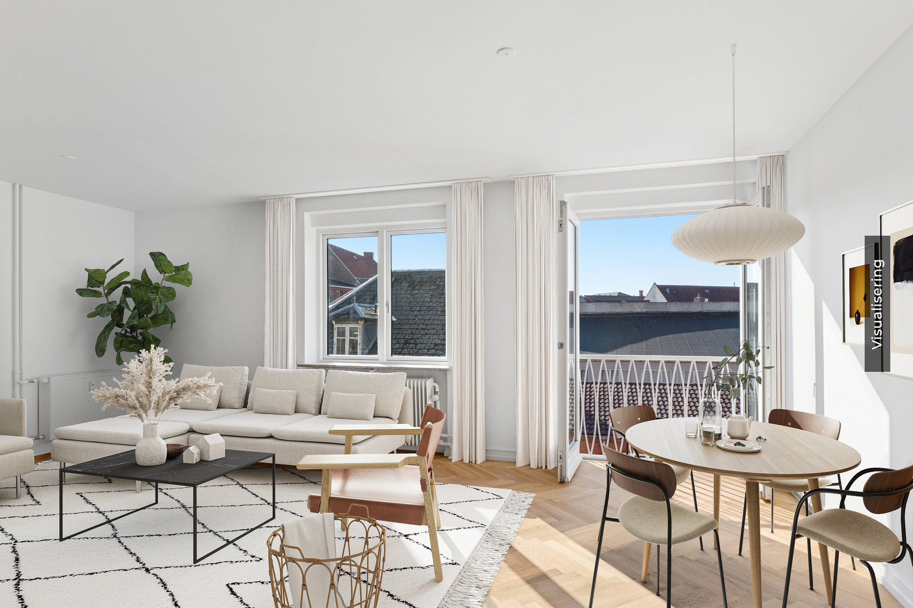 Fremhævet andet billede i fuldskærmstilstand. Billede af Kindhestegade 2, 2., 4700 Næstved