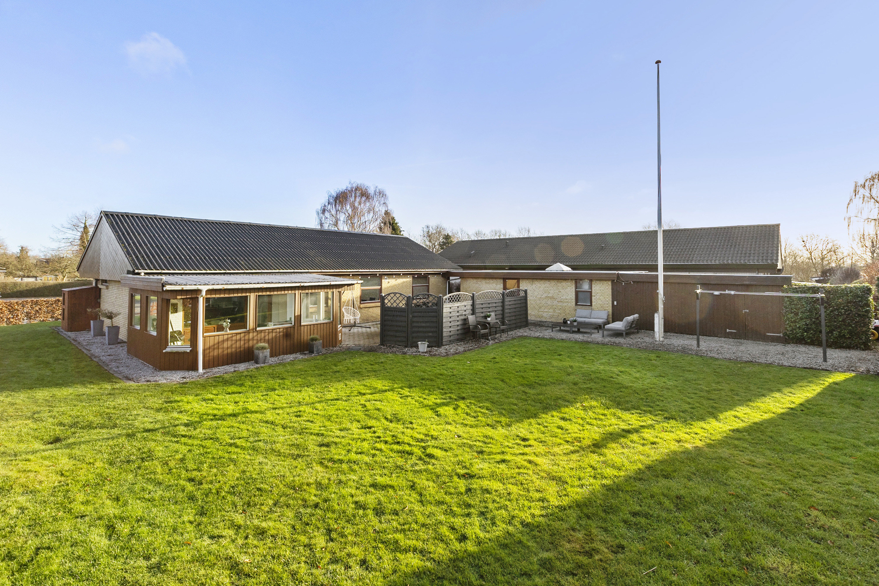 Fremhævet ejendommen billede i fuldskærmstilstand. Billede af Kløvertoften 5, Felsted, 6200 Aabenraa