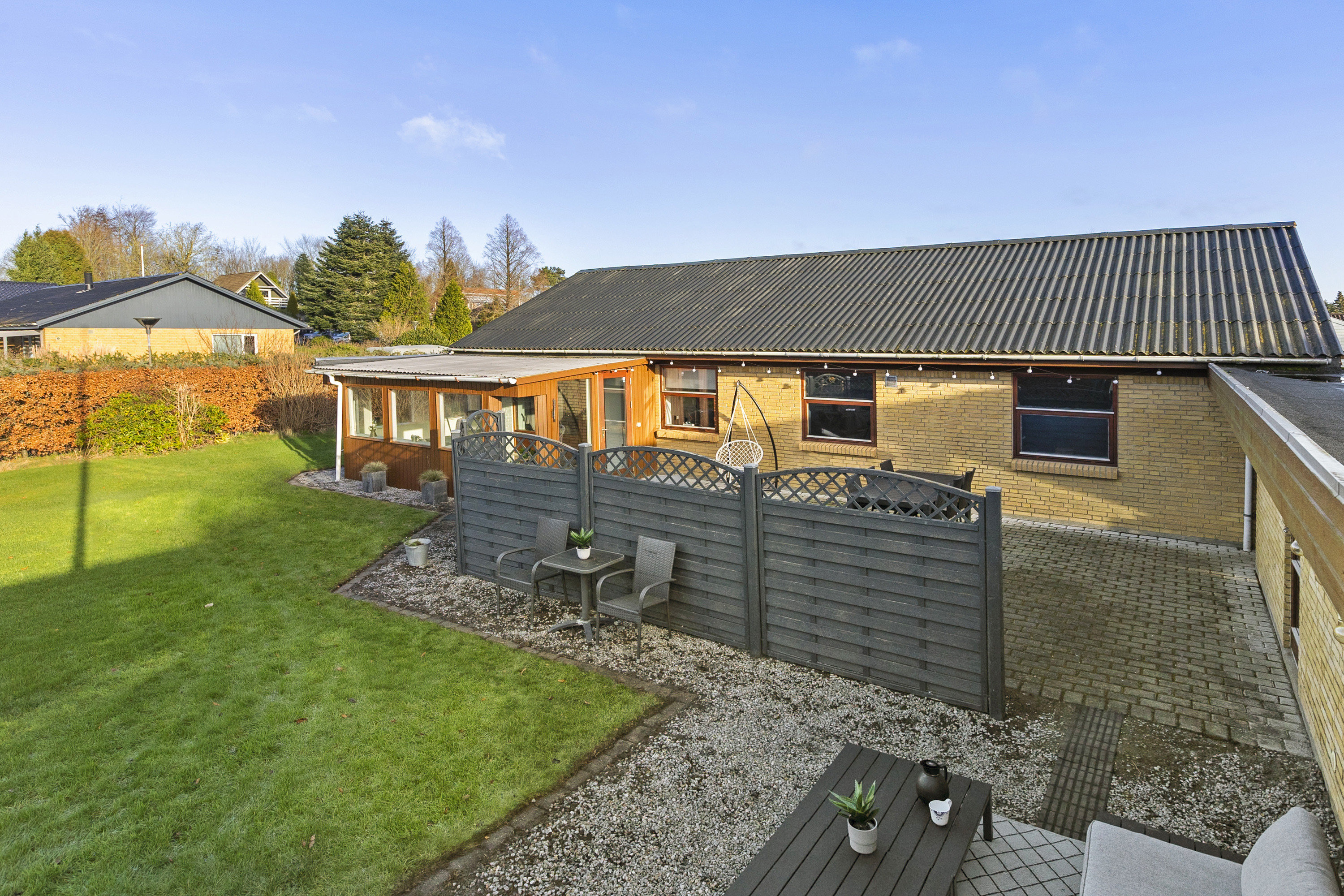 Fremhævet ejendommen billede i fuldskærmstilstand. Billede af Kløvertoften 5, Felsted, 6200 Aabenraa