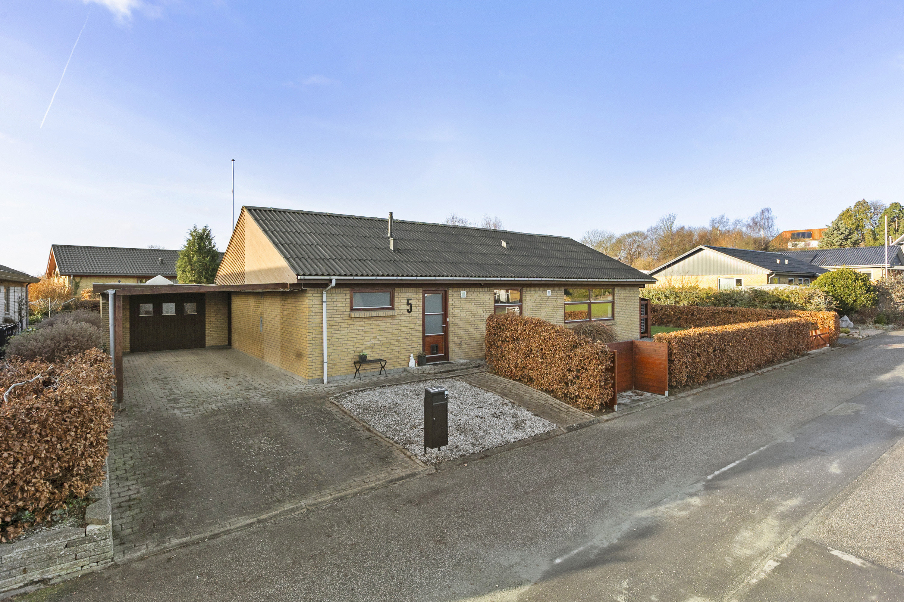 Villa: Ejendommen på Kløvertoften 5, Felsted, 6200 Aabenraa