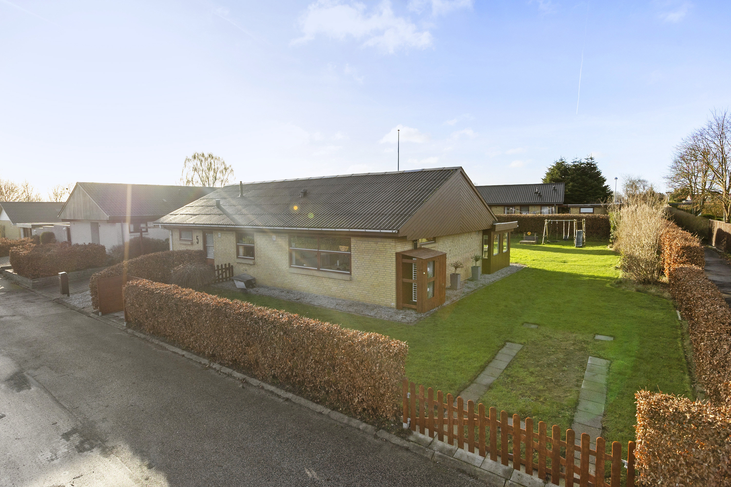 Fremhævet ejendommen billede i fuldskærmstilstand. Billede af Kløvertoften 5, Felsted, 6200 Aabenraa