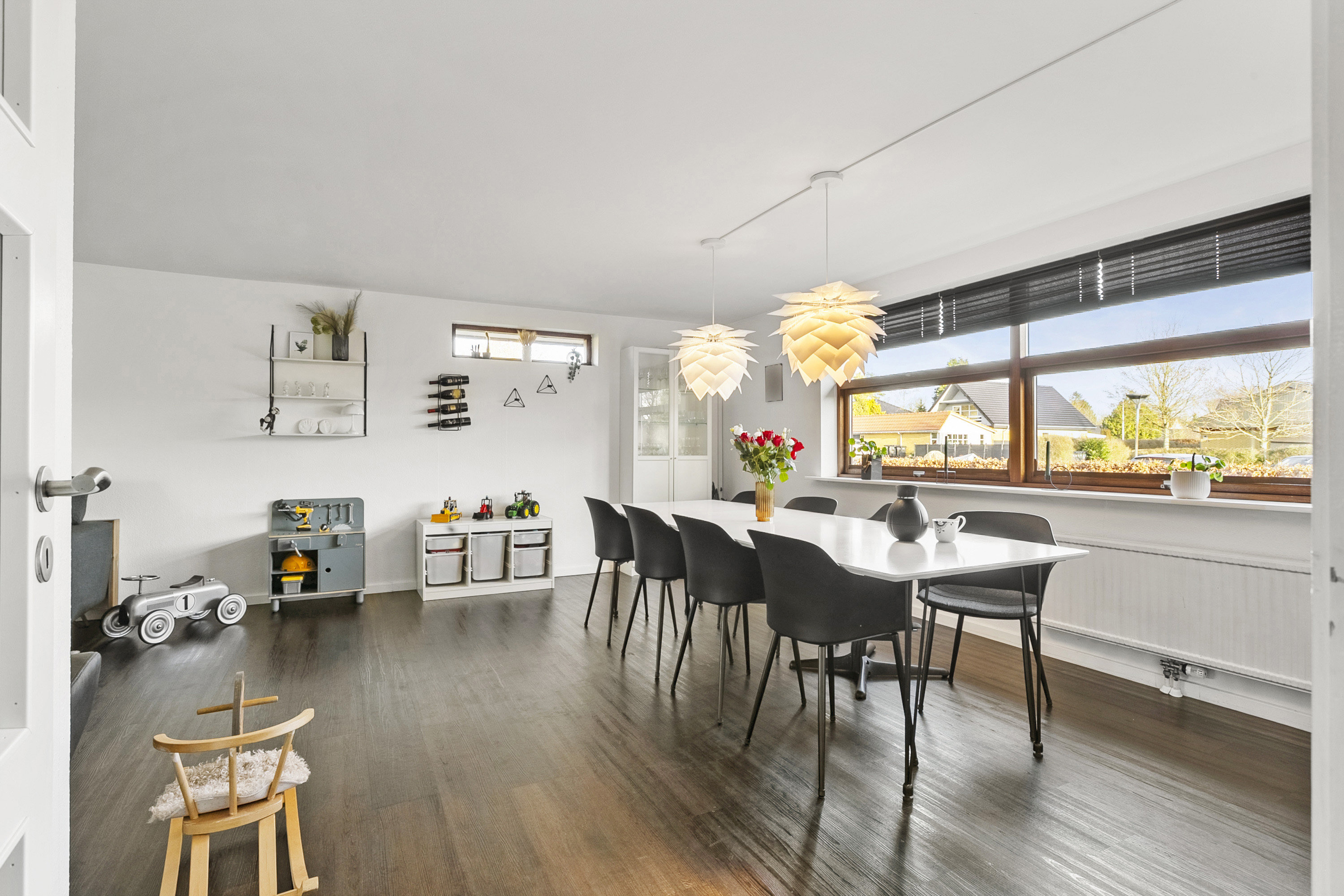 Fremhævet spisestue billede i fuldskærmstilstand. Billede af Kløvertoften 5, Felsted, 6200 Aabenraa