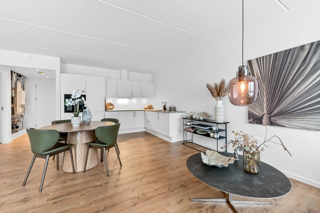 Fremhævet  billede i fuldskærmstilstand. Billede af Kløverparken 2, 2. K., Snejbjerg, 7400 Herning