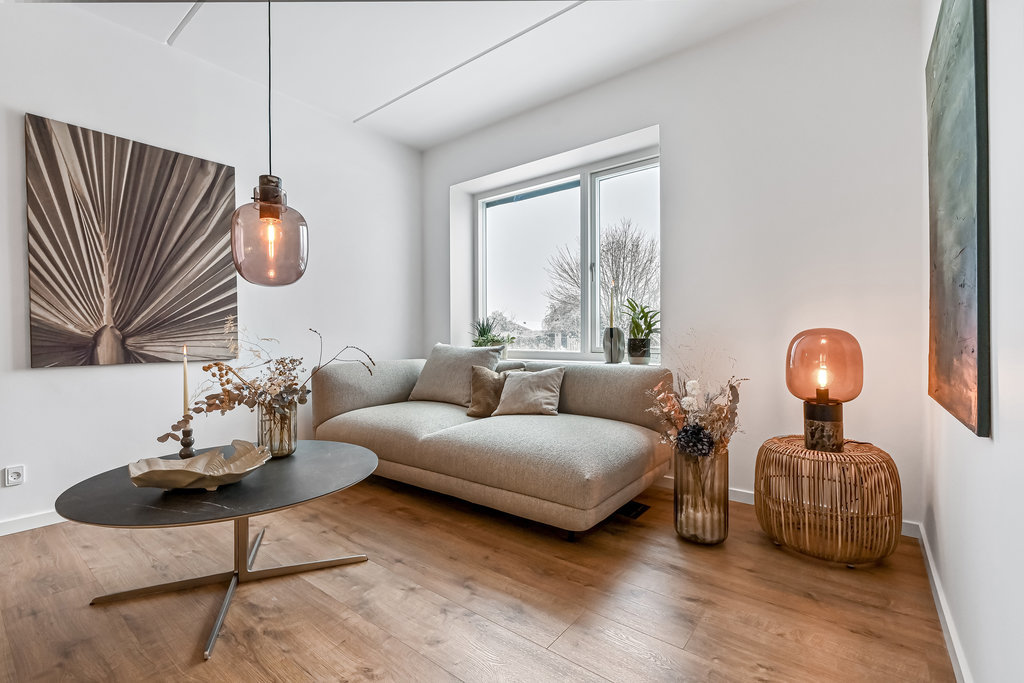 Fremhævet  billede i fuldskærmstilstand. Billede af Kløverparken 2, 2. K., Snejbjerg, 7400 Herning