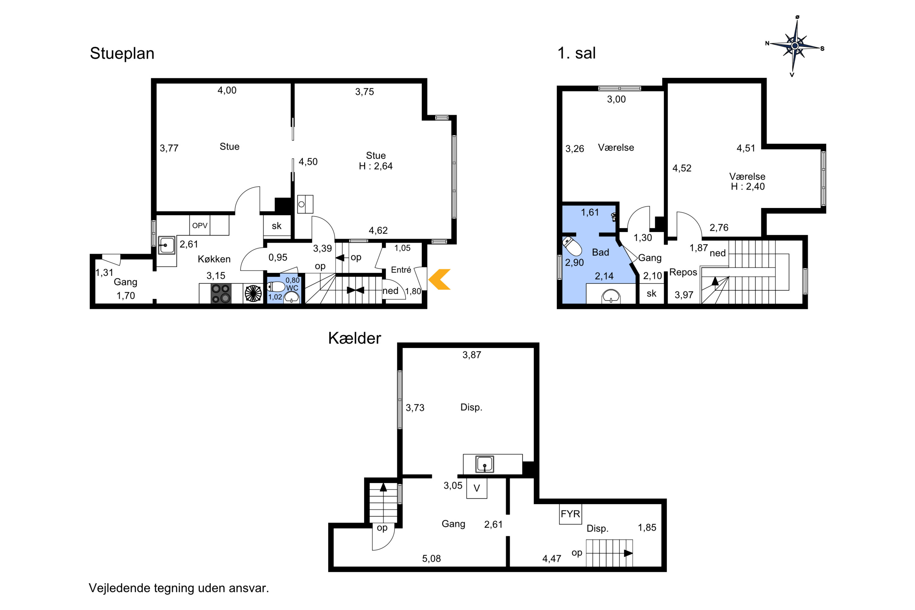 Plantegninger billede af M. C. Holms Gade 17, 7900 Nykøbing M