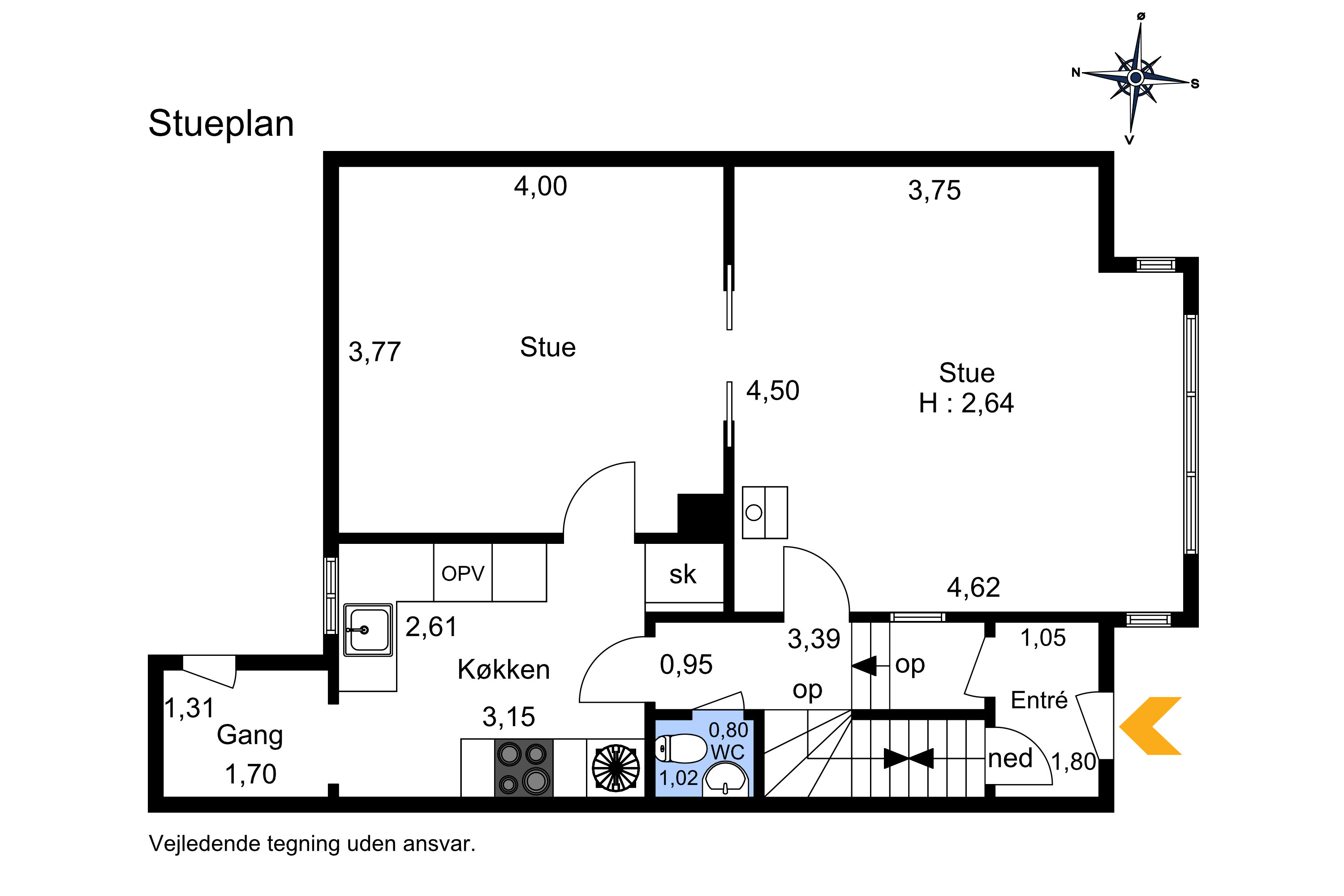 Plantegninger billede af M. C. Holms Gade 17, 7900 Nykøbing M