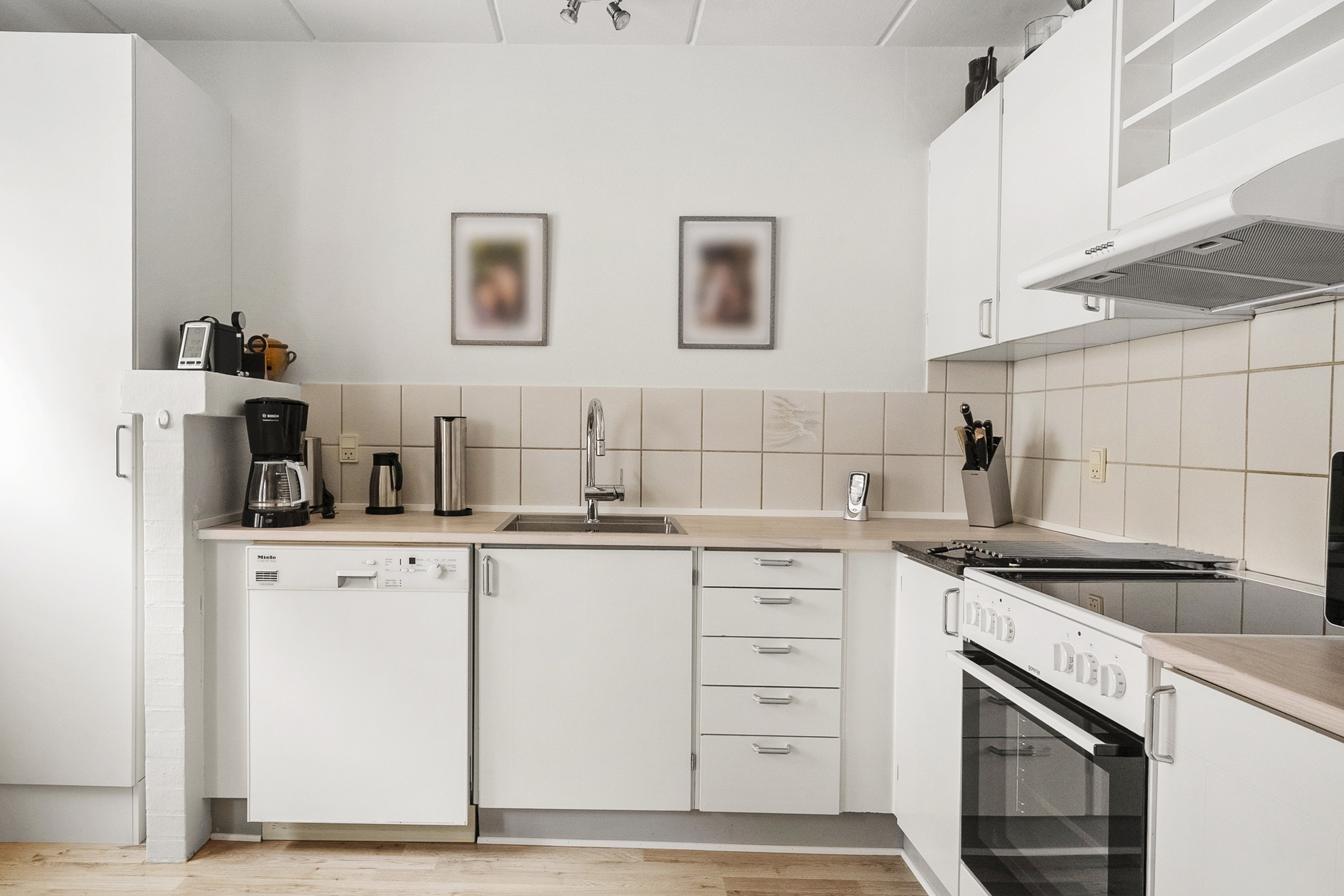 Fremhævet køkken billede i fuldskærmstilstand. Billede af Niels Juels Gade 8, 8700 Horsens