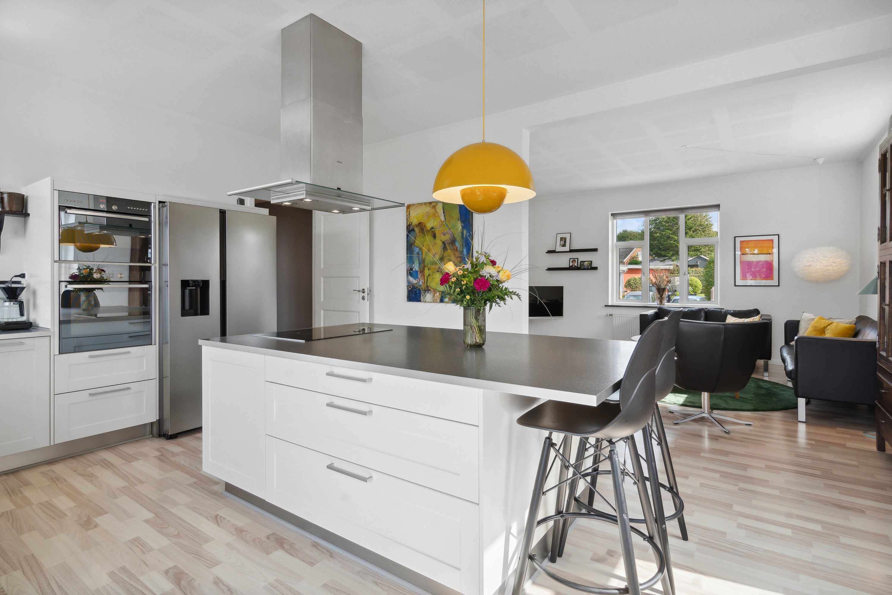 Fremhævet køkken billede i fuldskærmstilstand. Billede af Hovedgaden 48, 8860 Ulstrup